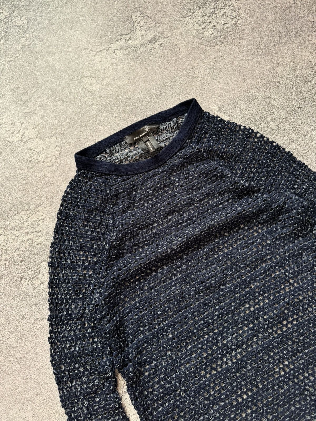 Isabel Marant × Isabel Marant Etoile Isabel Marant 1 mesh long sleeve top shirt jumper knit Size S / US 4 / IT 40 - 5 Thumbnail