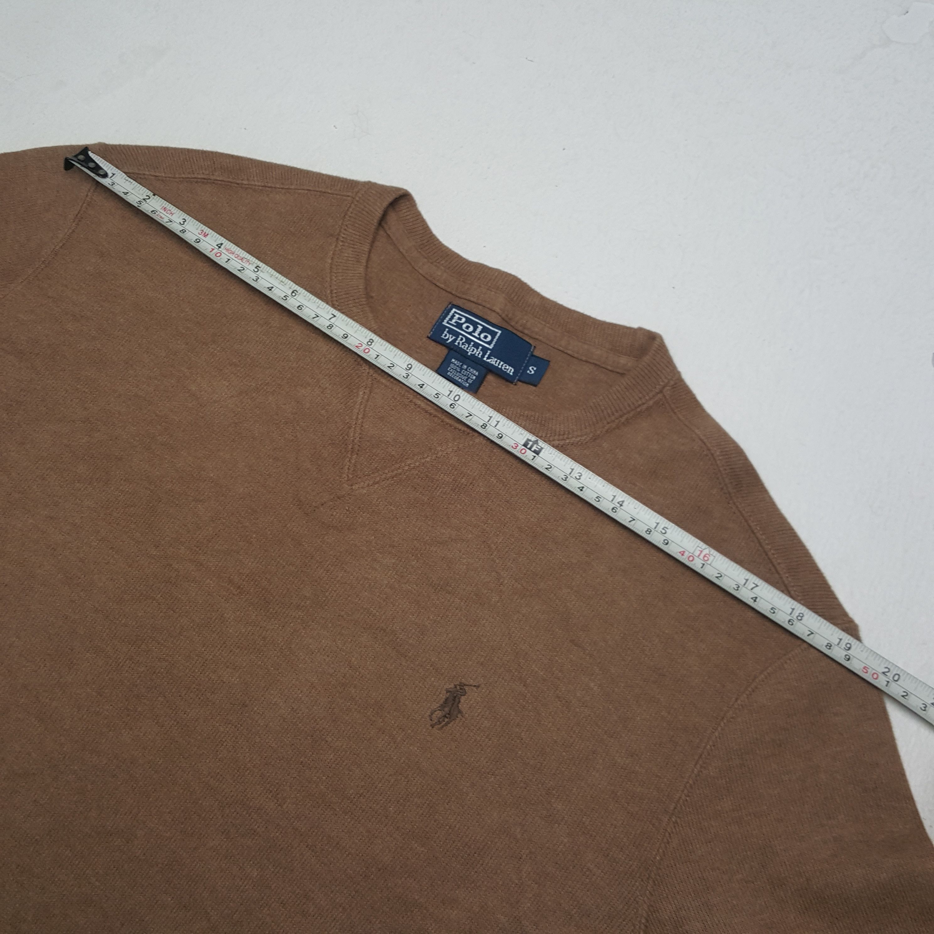 Polo Ralph Lauren × Vintage Vintage Polo Ralph Lauren Patch Logo Sweatshirt Size US S / EU 44-46 / 1 - 5 Thumbnail