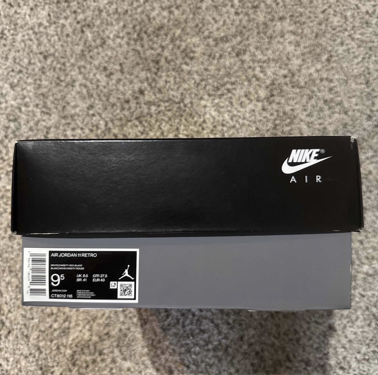 Jordan Brand Air Jordan 11 Retro “Cherry” – Size 9.5 (Used) | OG Box Size US 9.5 / EU 42-43 - 7 Thumbnail