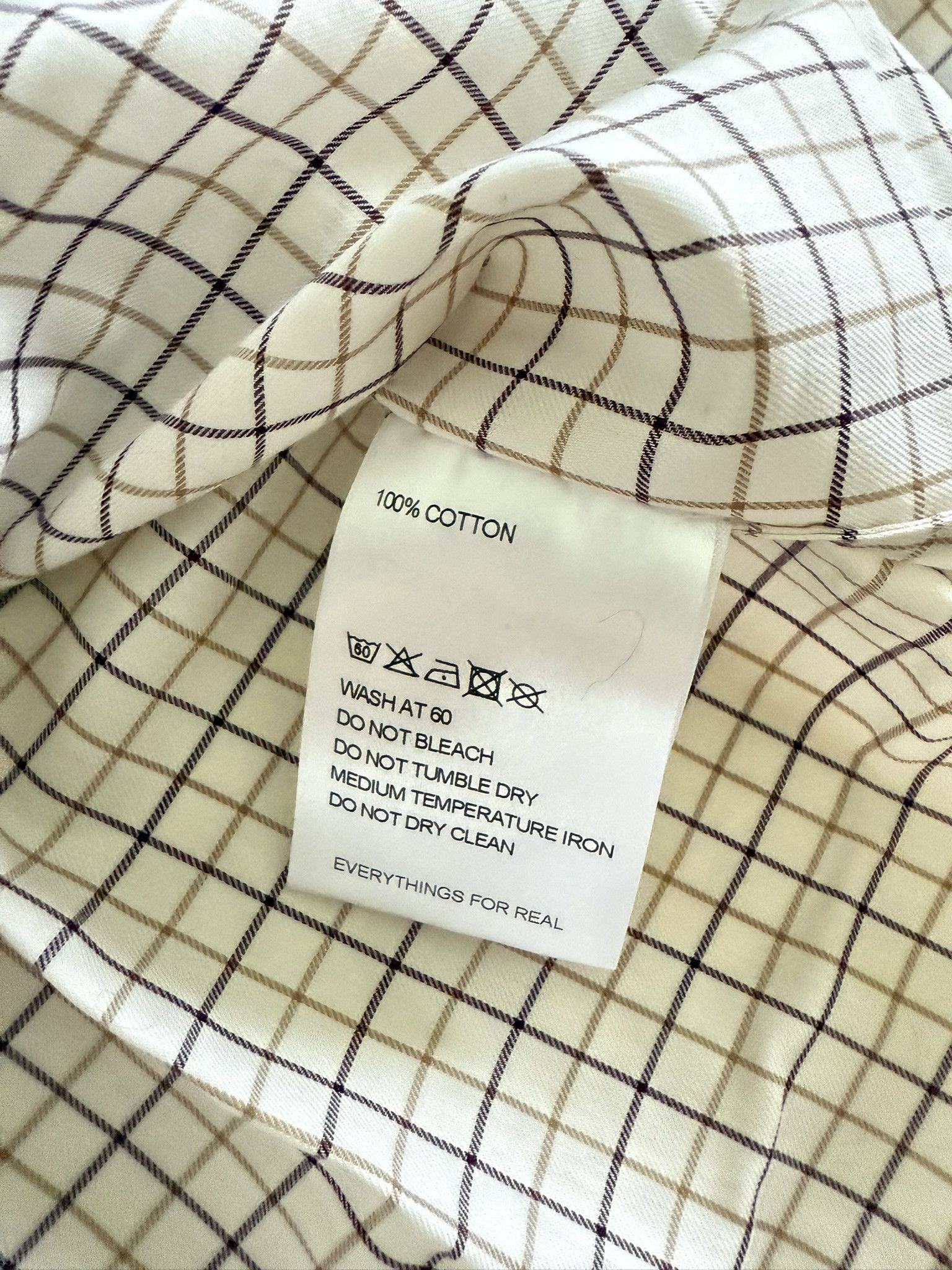 Wales Bonner Plaid Half Zip Shirt Size US M / EU 48-50 / 2 - 5 Thumbnail