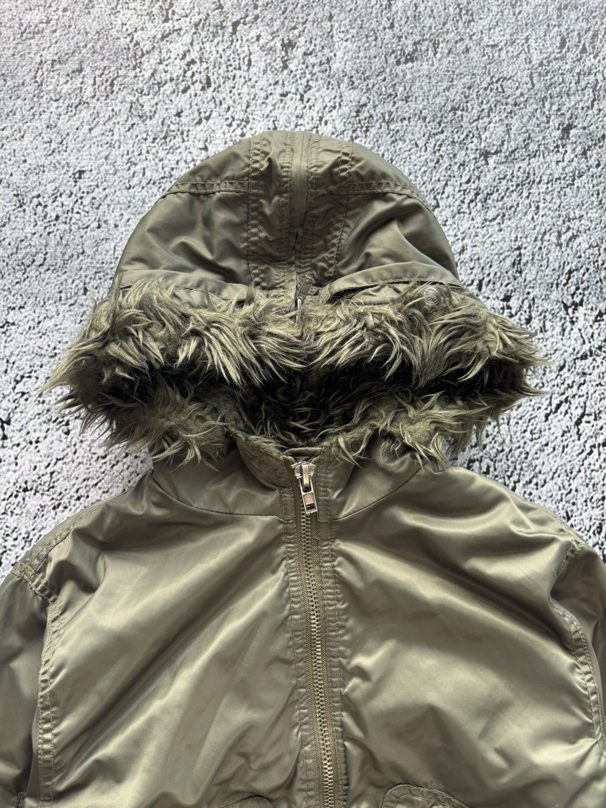 Other Vintage 2000s faux fur cropped bomber jacket japanese style Size M / US 6-8 / IT 42-44 - 9 Thumbnail