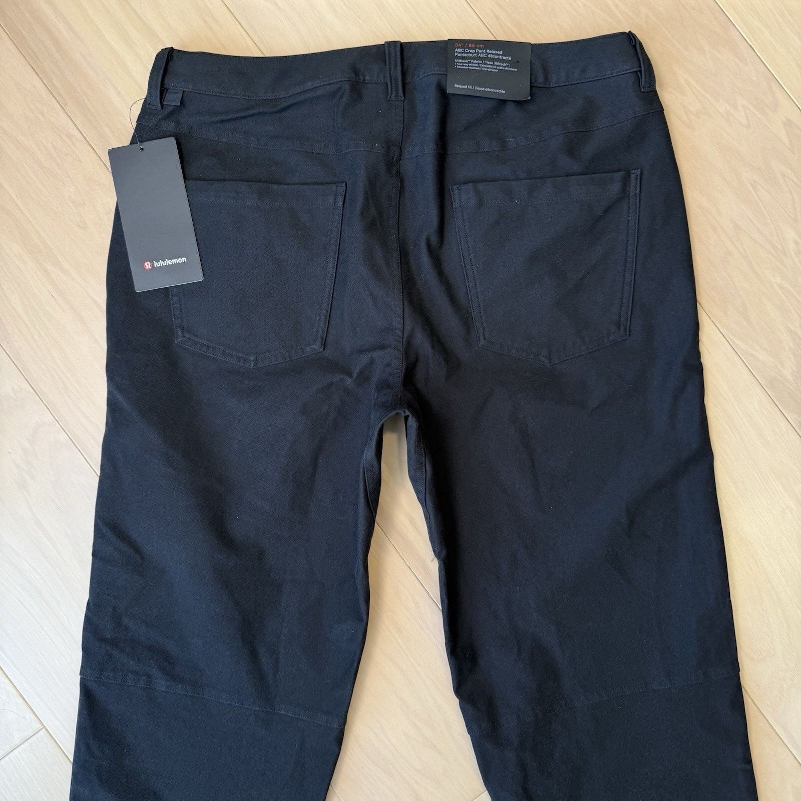Lululemon Lululemon ABC Crop Pants 34 Black Athleisure Relaxed Size US 34 / EU 50 - 9 Thumbnail