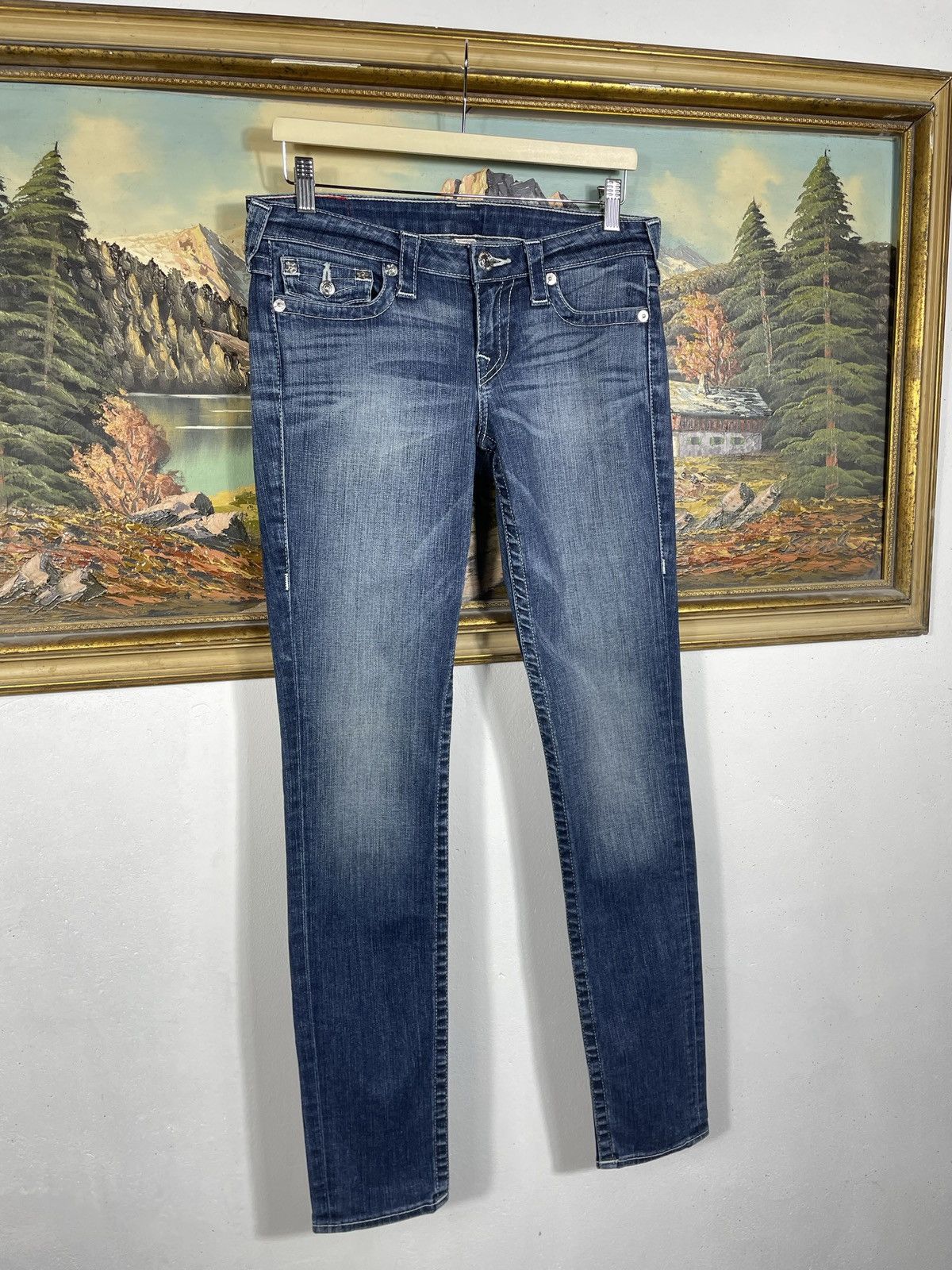 True Religion × Vintage True Religion Vintage Y2k Denim Jeans Trousers Pants Swag Size 29" - 5 Thumbnail