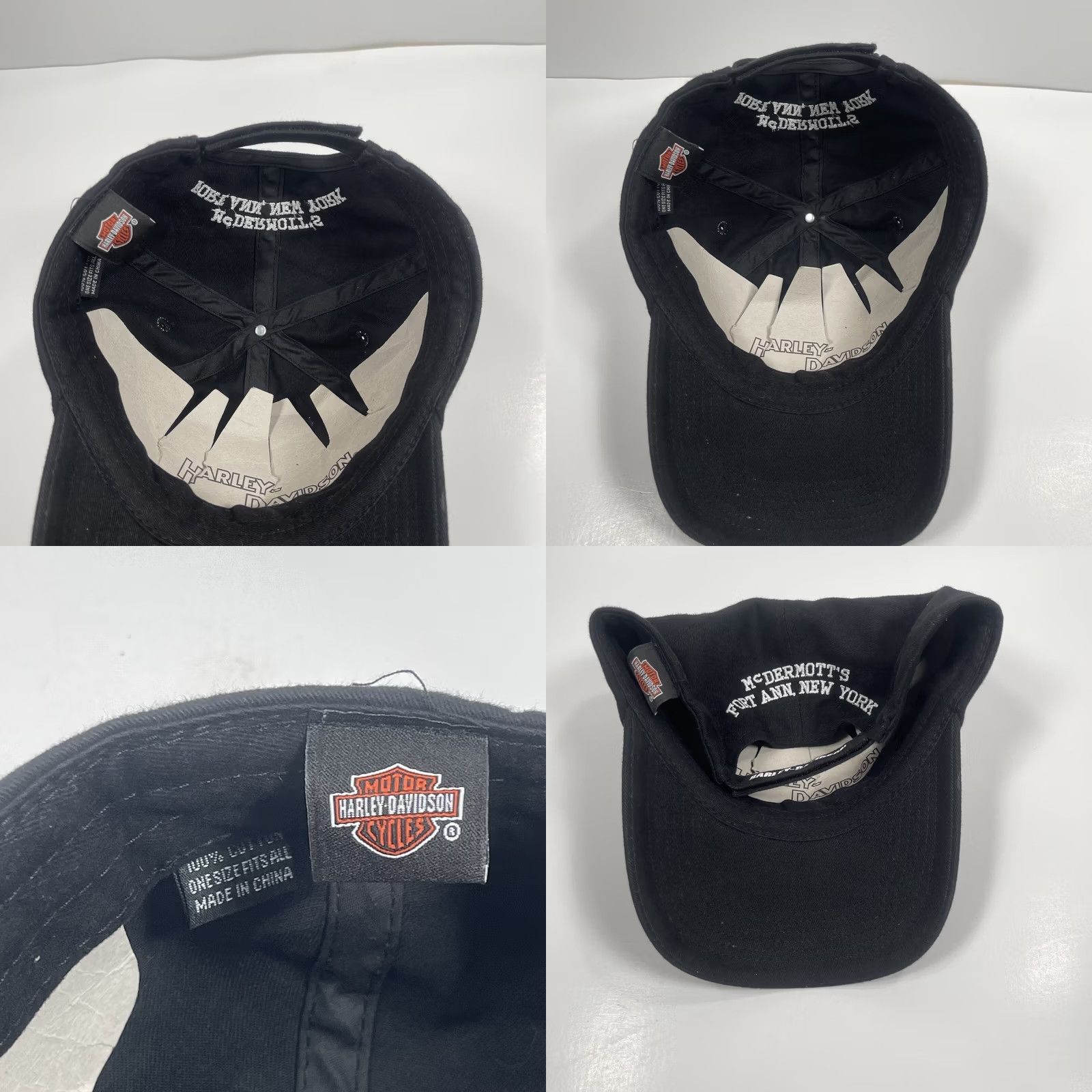 Harley Davidson Harley Davidson Hat Adult Black Adjustable StrapBack Baseball Cap Mens StrapBack Classic Logo Size ONE SIZE - 8 Thumbnail