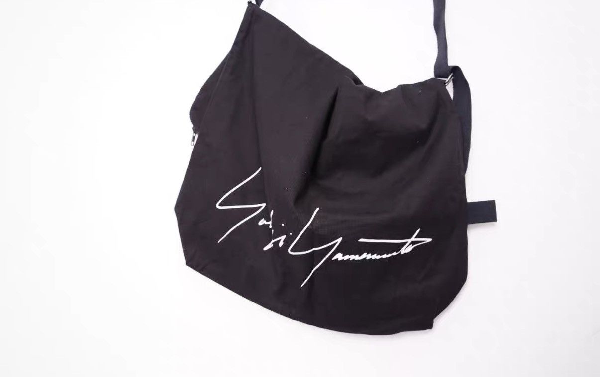 Yohji Yamamoto Yohji Yamamoto Signature Messenger Bag Size ONE SIZE - 2 Thumbnail
