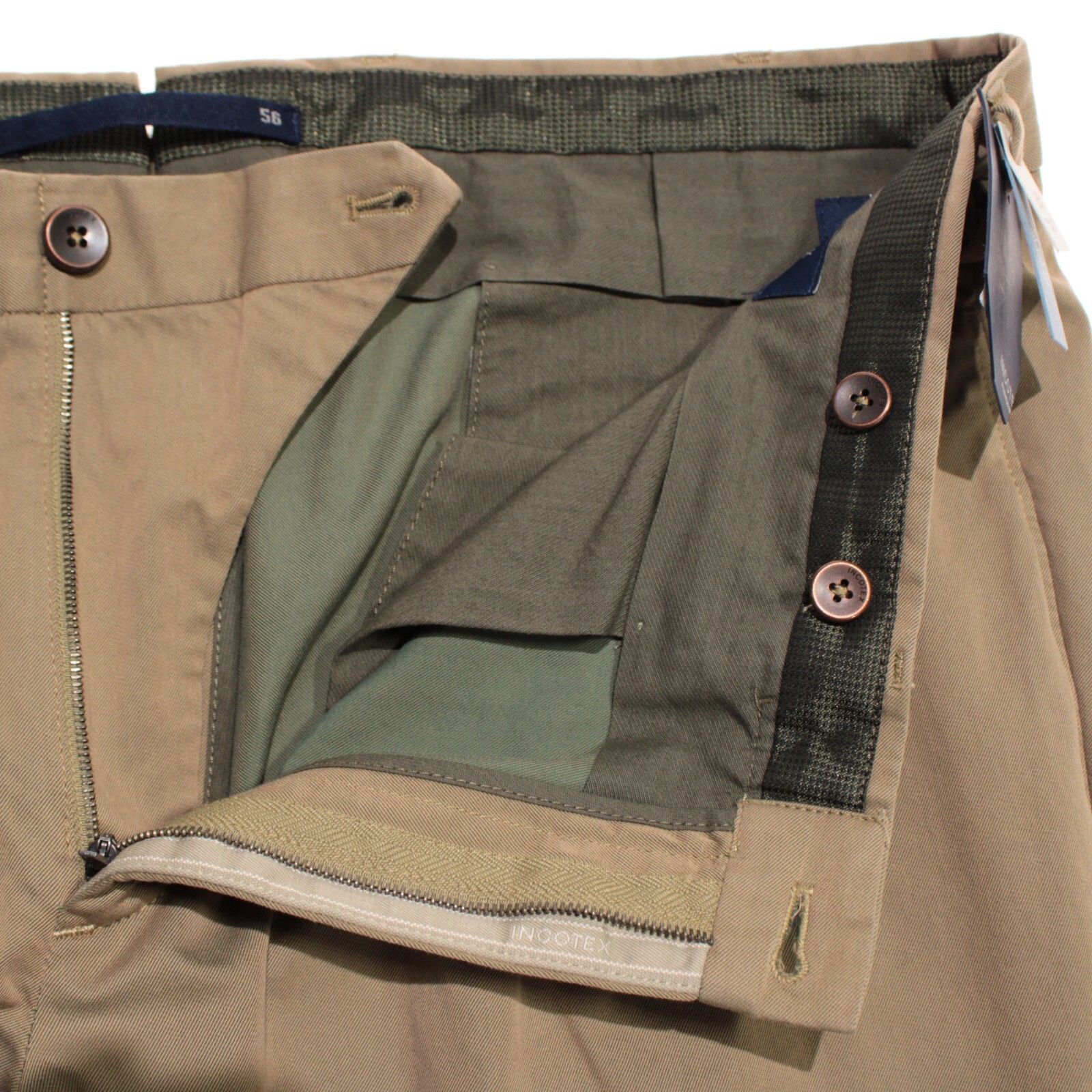 Incotex INCOTEX New with tags Chino Size 40 US In Beige Size US 40 / EU 56 - 3 Thumbnail