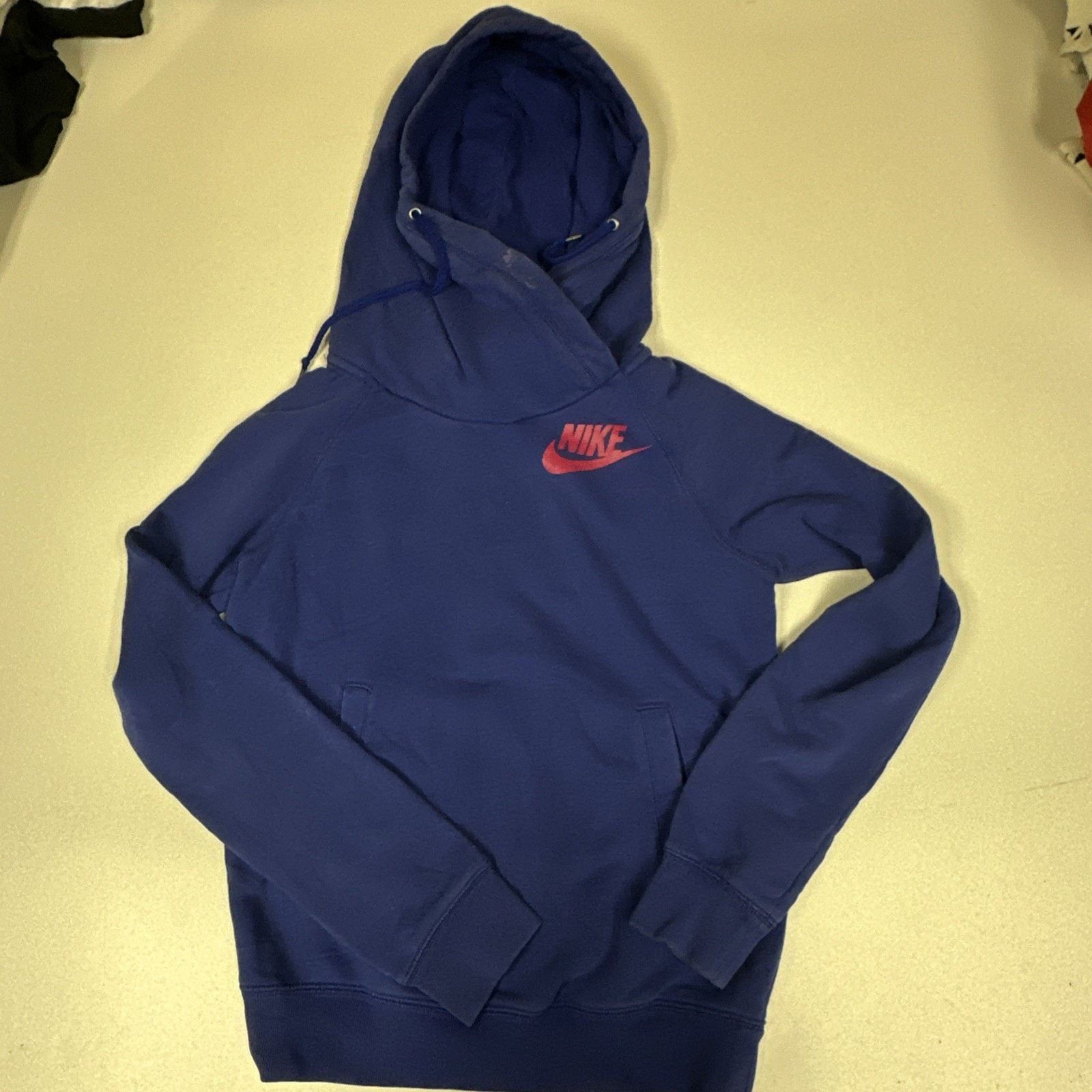 Nike Nike Women’s Funnel Neck Pocket Blue Hoodie Size XS Size XS / US 0-2 / IT 36-38 - 1 Thumbnail