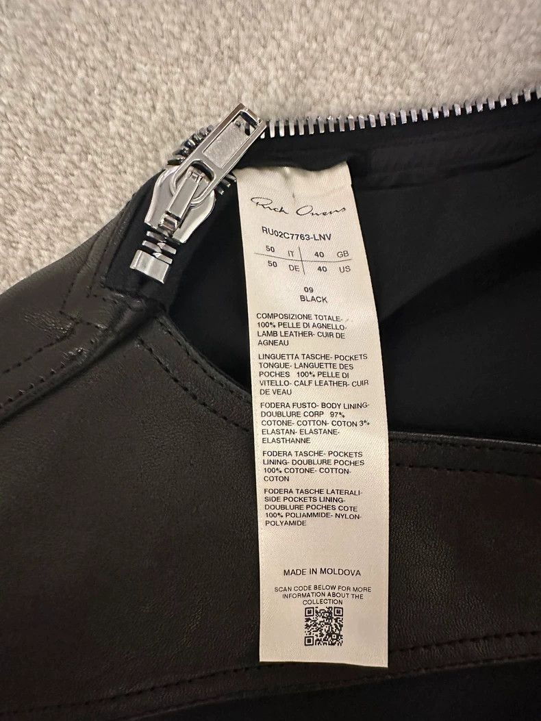 Rick Owens Rick Owens 23FW Lambskin gun with waistcoat vest 2504-Nexta Size US M / EU 48-50 / 2 - 4 Thumbnail