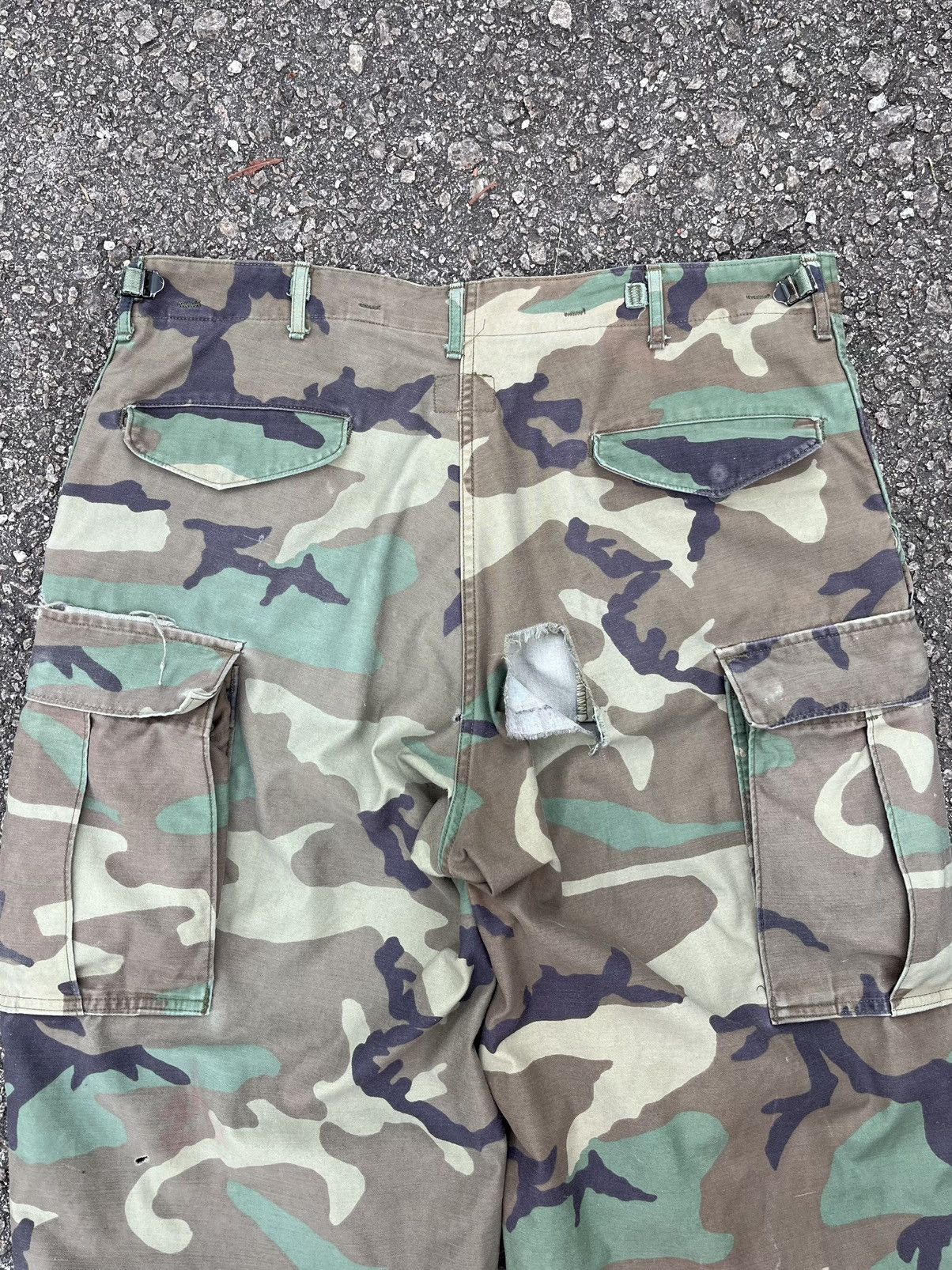 Vintage Vintage M65 Military Camo Cargo Pant Size US 36 / EU 52 - 19 Thumbnail