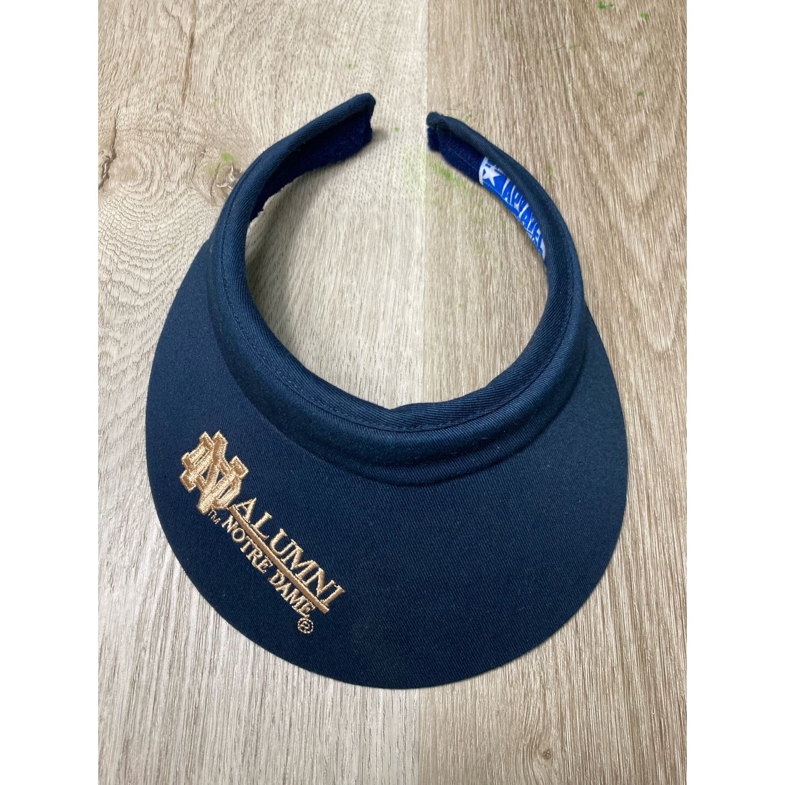 Other NCAA Vintage 90s Notre Dame Women's Visor Hat Fighting Irish Size ONE SIZE - 3 Thumbnail