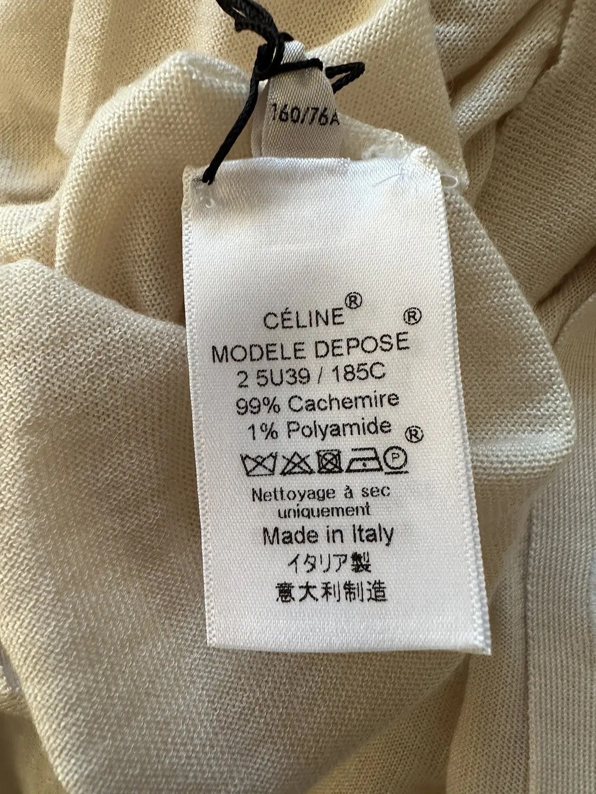Celine Celine FW18 Cashmere Mock-Neck Button Cardigan Size S / US 4 / IT 40 - 7 Thumbnail