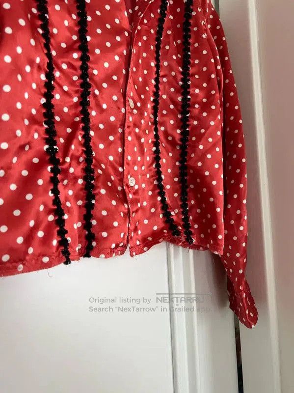Comme des Garcons COMME des GARÇONS Red Polka Dot Button-Up Shirt . Size M / US 6-8 / IT 42-44 - 5 Thumbnail