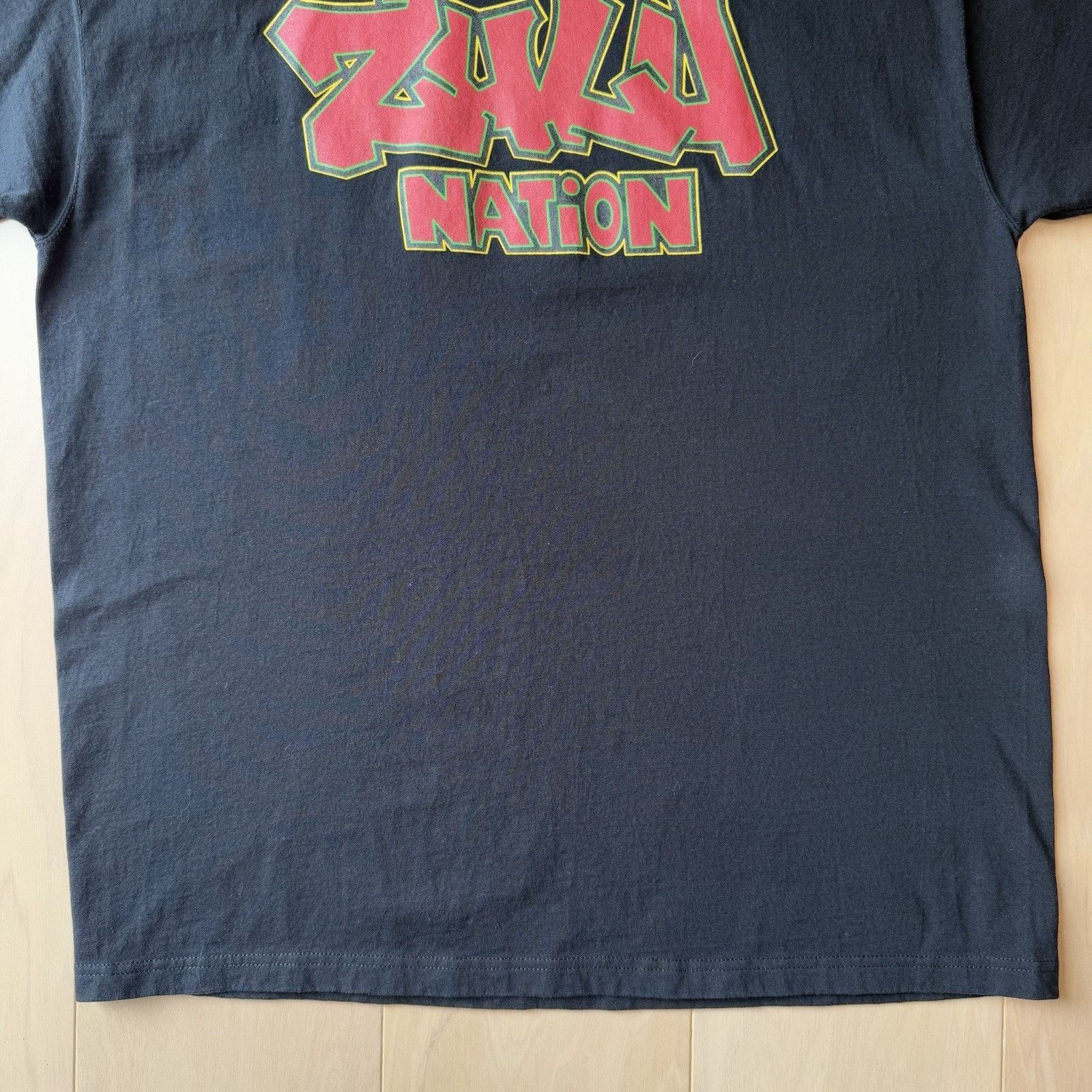 Vintage Vintage Zulu Nation Shirt Black Y2K Exact Science New York Size US XL / EU 56 / 4 - 4 Thumbnail