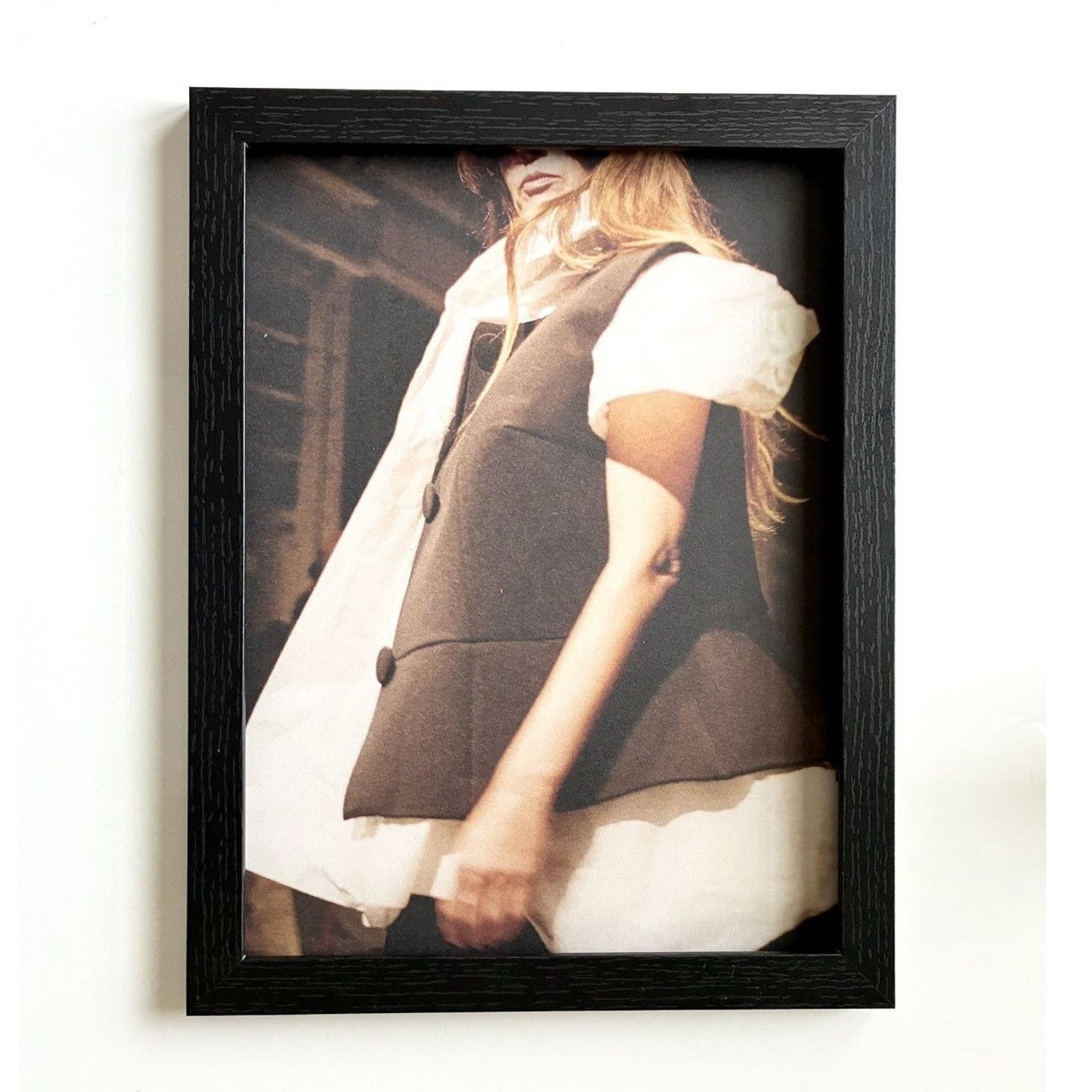 Maison Margiela × Vintage Maison Margiela Archive Fashion photo framed 9x12 Size ONE SIZE - 1 Thumbnail