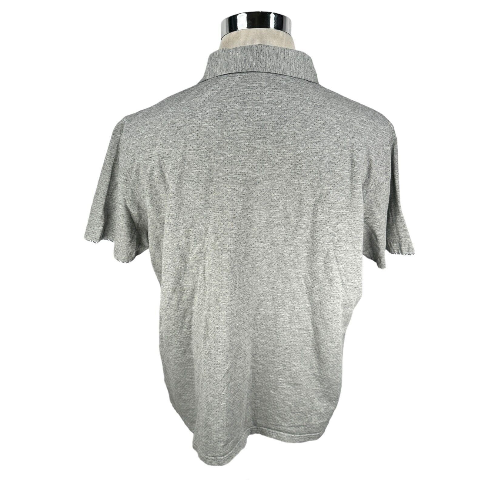 Raffi Raffi Polo Shirt Men's XL Gray Cotton Short Sleeve Pullover Size US XL / EU 56 / 4 - 4 Thumbnail