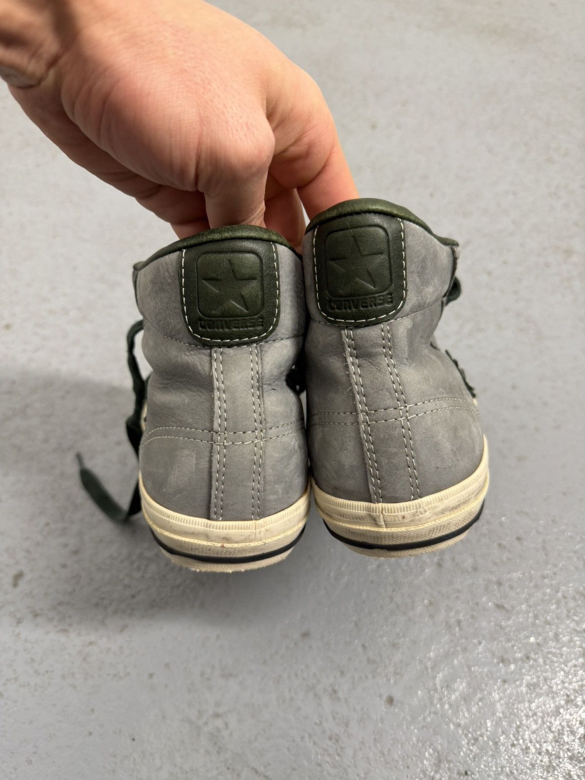Converse × John Varvatos John Varvatos x Converse Aged High Top Sneakers Size US 7 / EU 40 - 9 Thumbnail