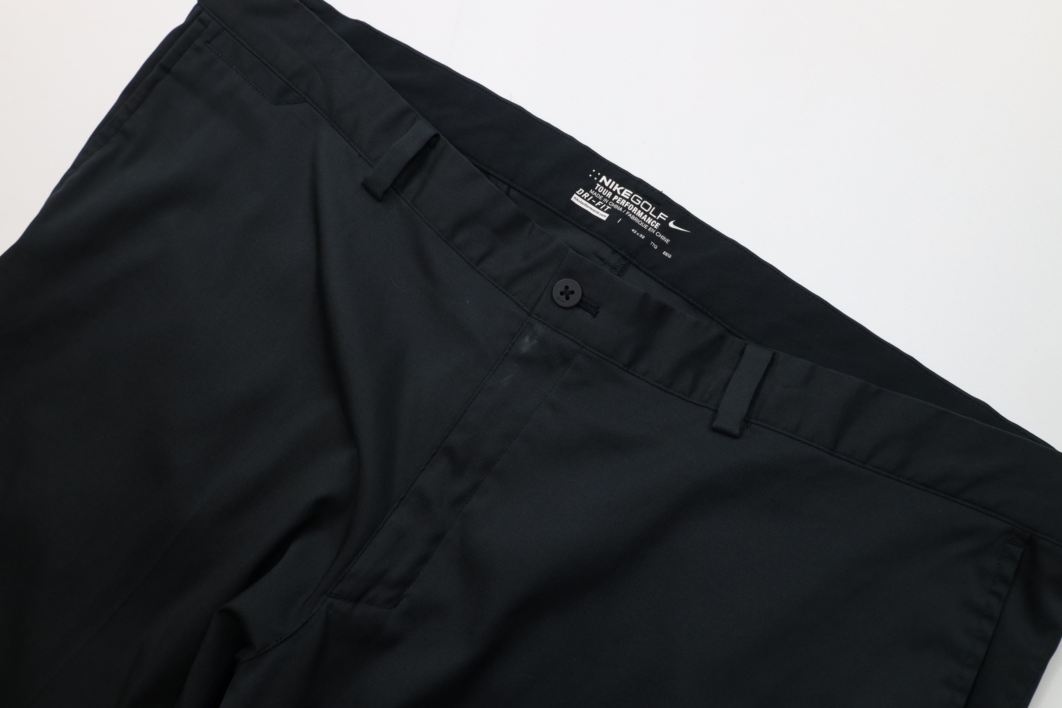 Nike Nike Golf Tech Golfing Wide Leg Chino Pants Trousers Black Size US 42 / EU 58 - 7 Thumbnail