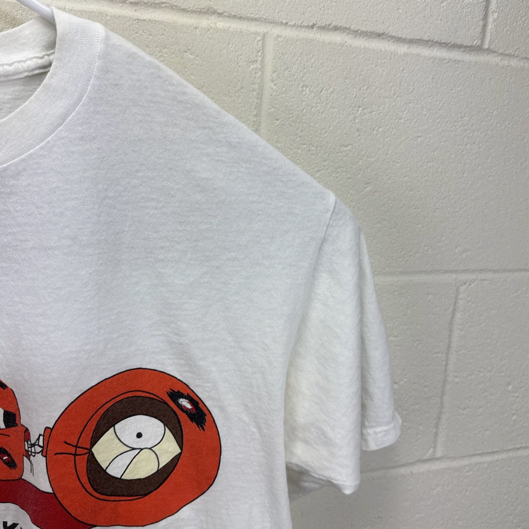 Gildan VINTAGE South Park T Shirt XL White 100% Cotton Kenny Graphic Print 1997 Comedy Central Mens Size US XL / EU 56 / 4 - 6 Thumbnail