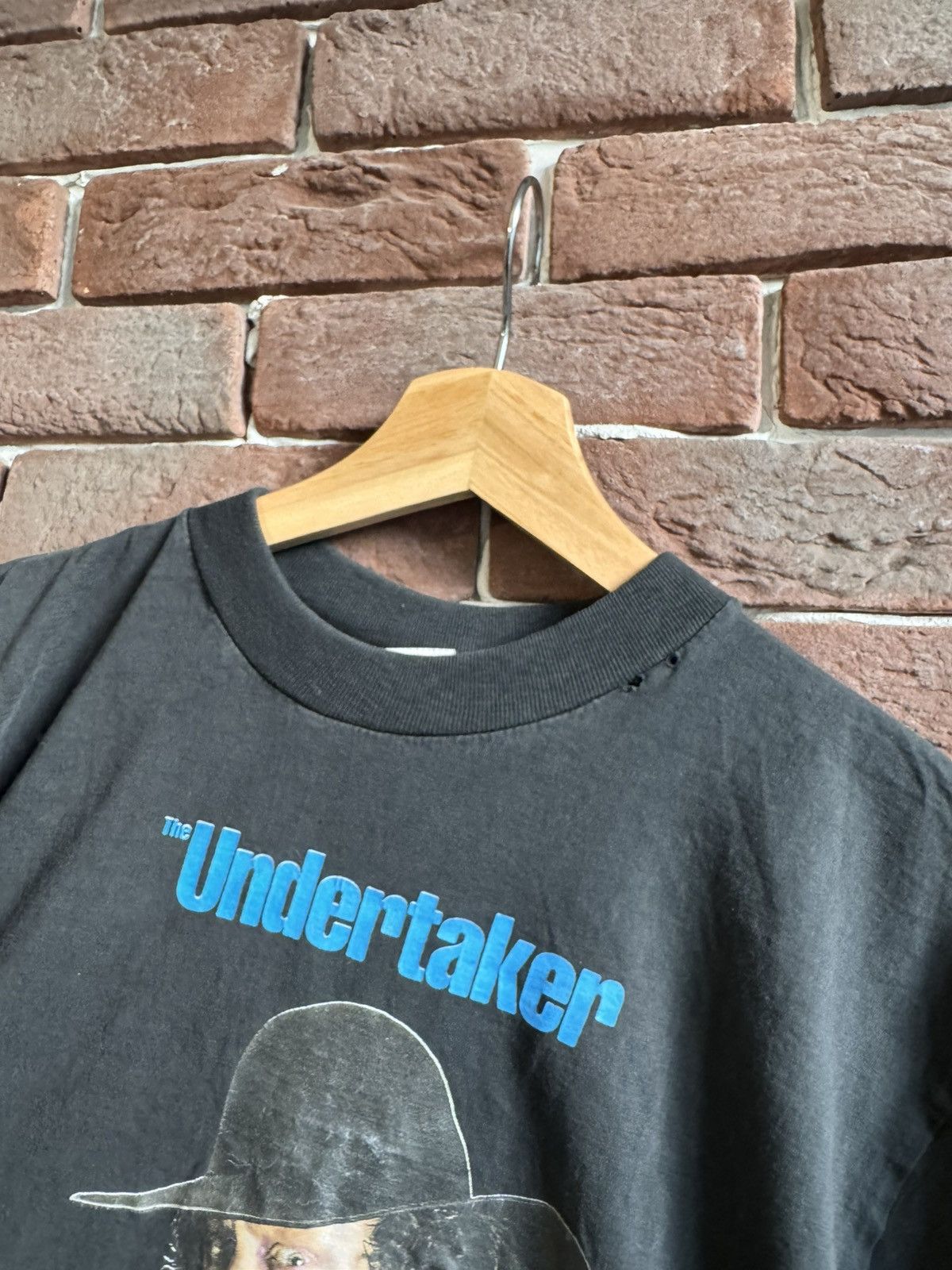 Vintage Vintage 90s Undertaker Wwe wwf wrestling tshirt rare hype Size US M / EU 48-50 / 2 - 4 Thumbnail