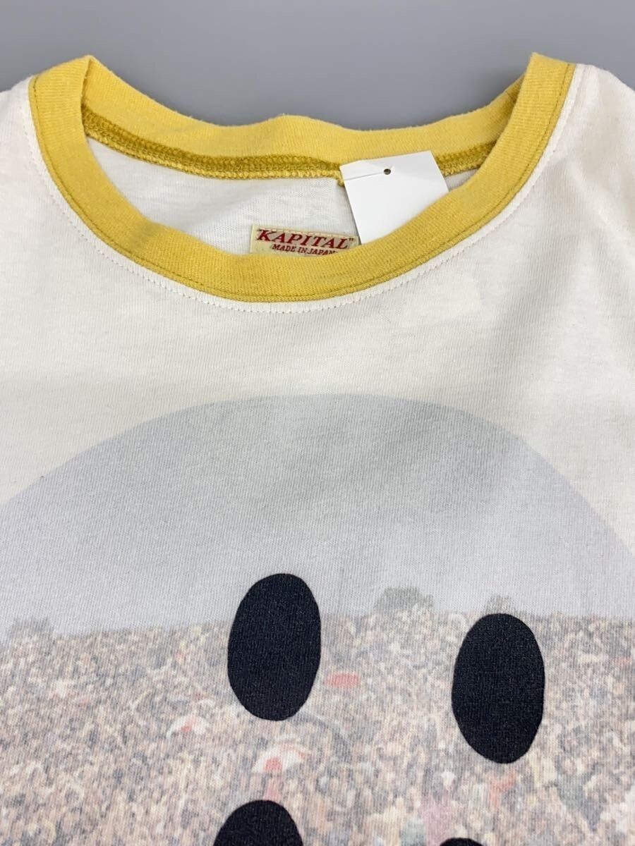 Kapital Love & Peace Smiley Ringer Tee Size US L / EU 52-54 / 3 - 3 Thumbnail