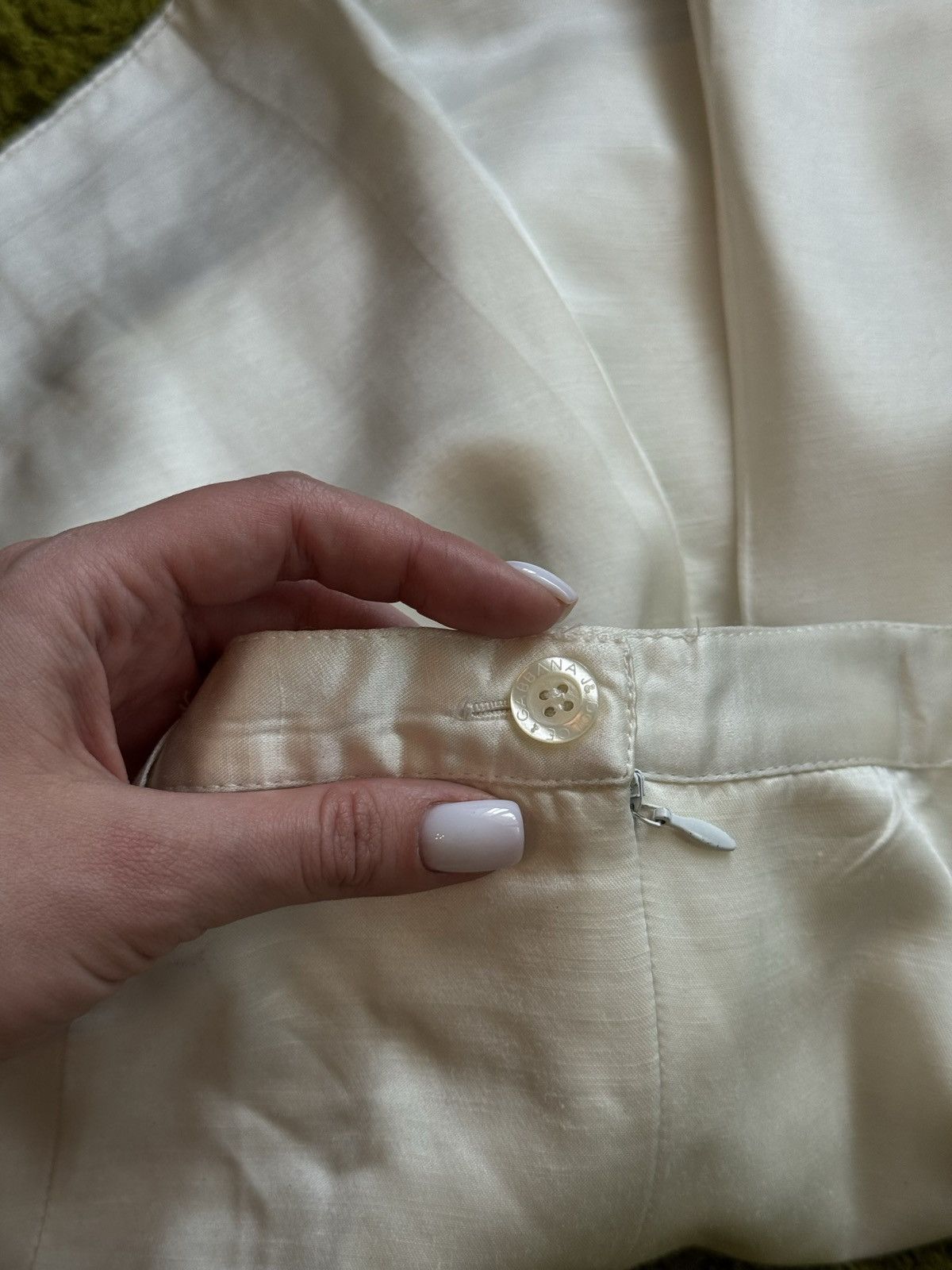 Dolce & Gabbana Dolce & Gabbana J&ANS 1990s vintage satin mini skirt Size 26" / US 2 / IT 38 - 4 Thumbnail