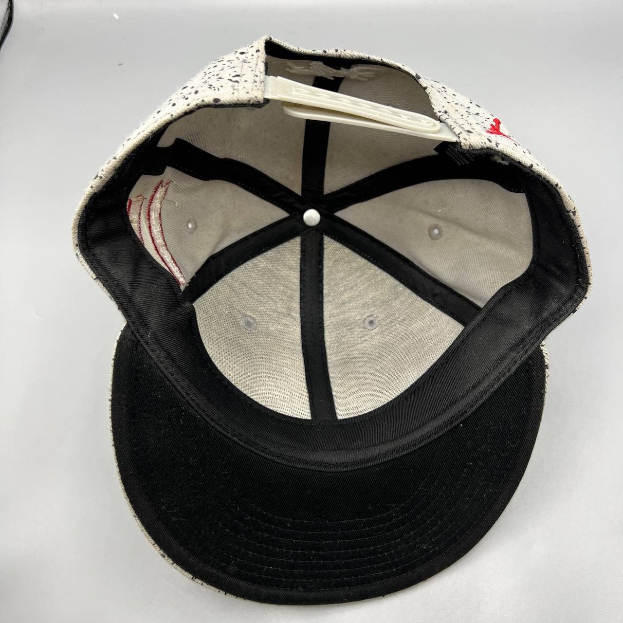 Jordan Brand Air Jordan Flight Hat Men Speckled Print Snap Back Cap Size ONE SIZE - 2 Thumbnail