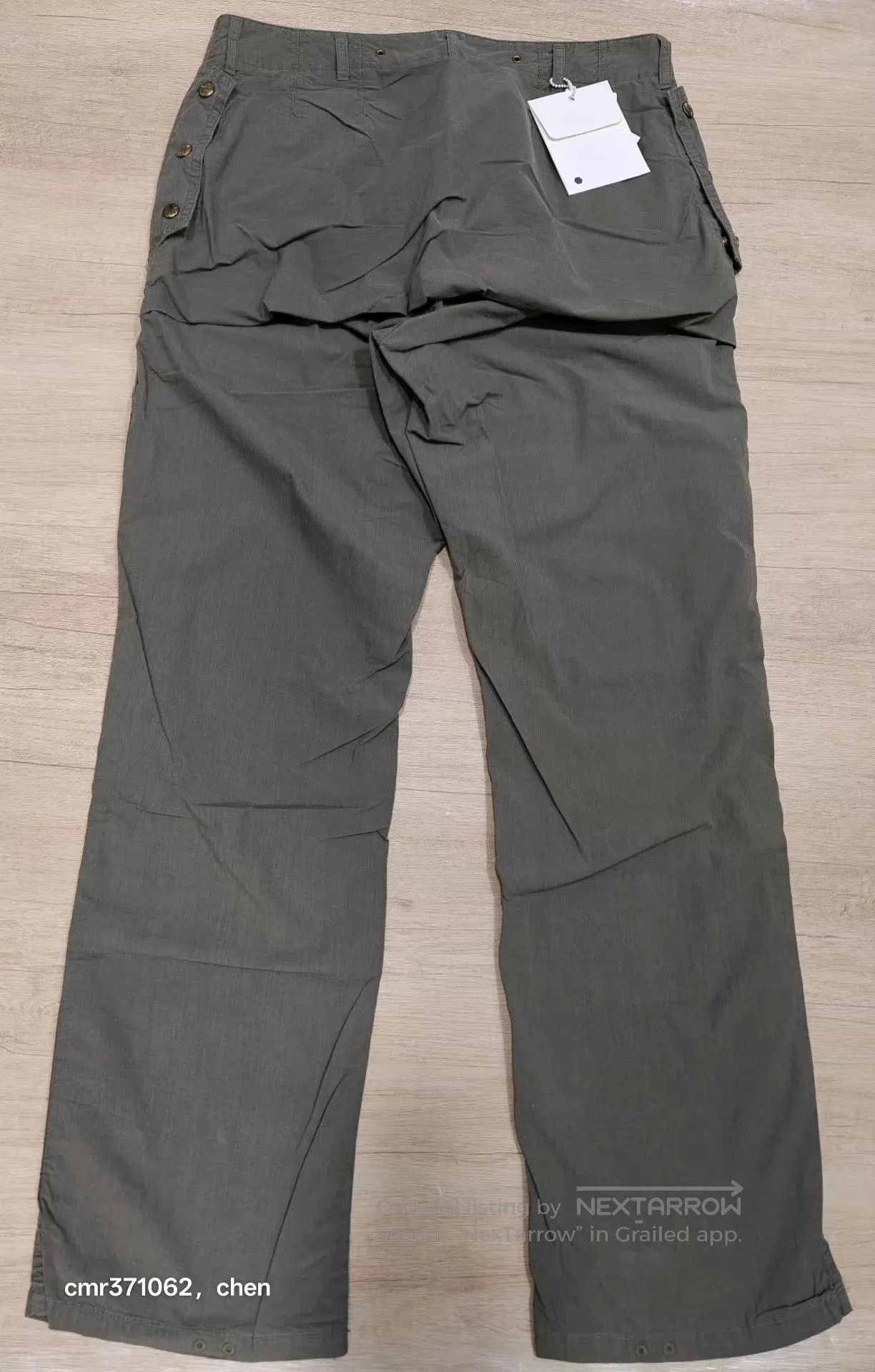 Visvim Green Casual Cargo Pants Size 32. Size US 32 / EU 48 - 5 Thumbnail