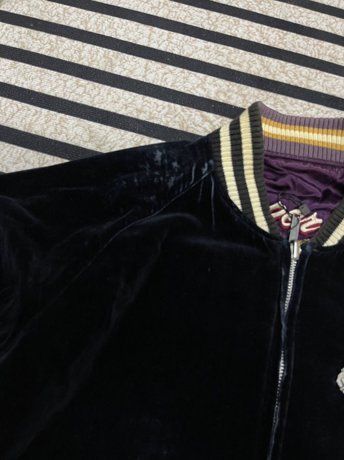 1990 HYSTERIC GLAMOUR SUKAJAN REVERSIBLE EMBROIDERED LOGO