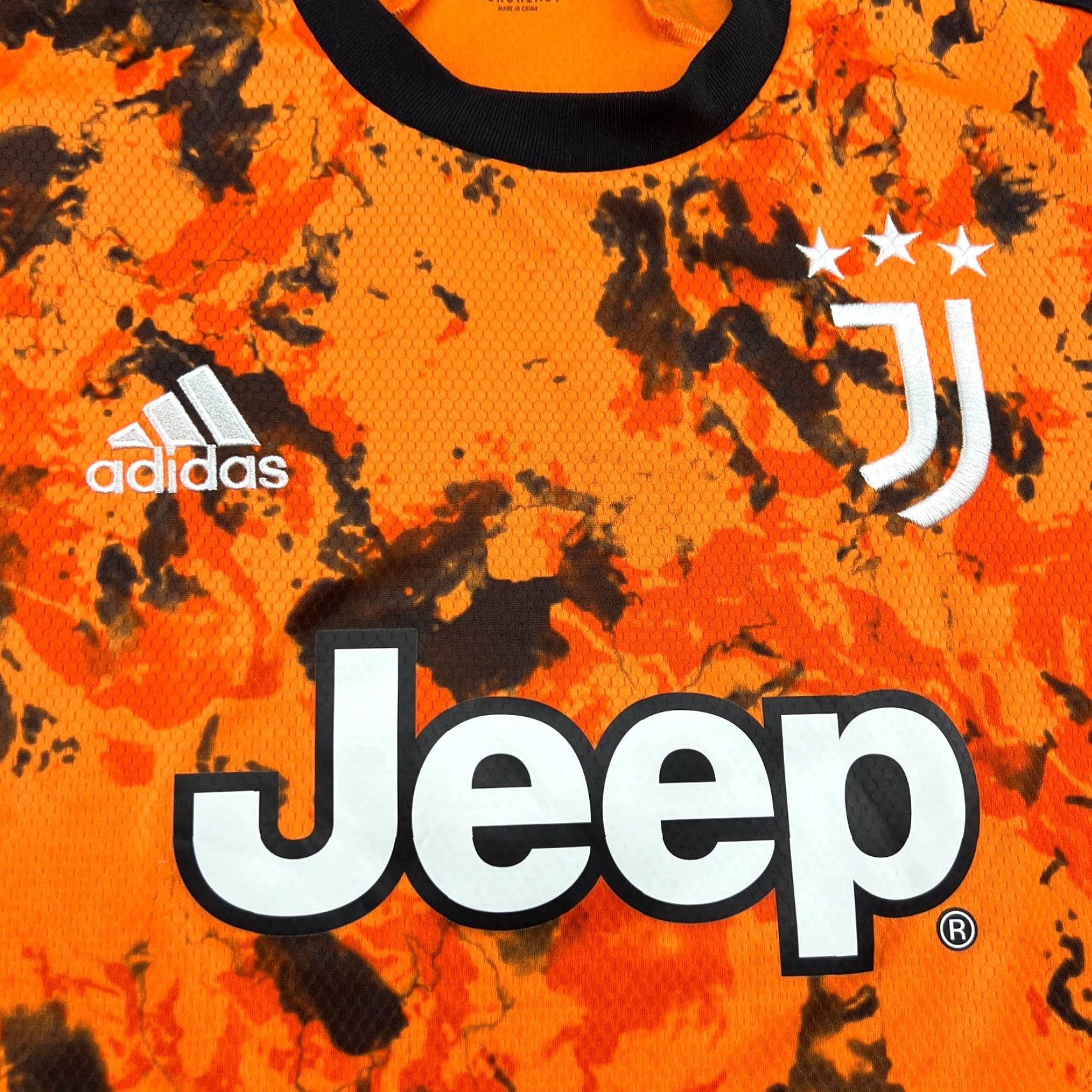 Adidas adidas Juventus Jersey Football T-Shirt Mens L Multicolor Orange Black 2020 2021 Third Fire Moisture Wicking Quick Dry Sports Shirt Size US L / EU 52-54 / 3 - 5 Thumbnail
