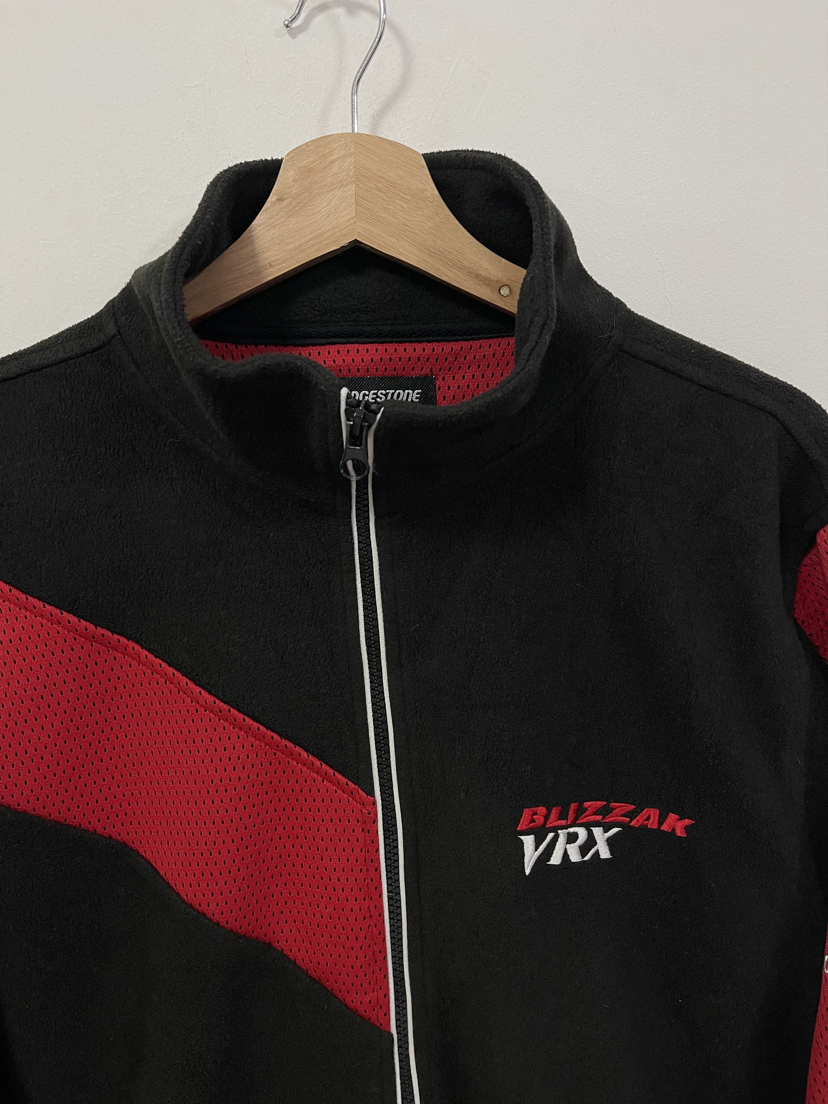 Sports Specialties × Vintage Bridgestone X Blizzak Vrx Embroidery Fleece Zipper Jacket Size US S / EU 44-46 / 1 - 6 Thumbnail