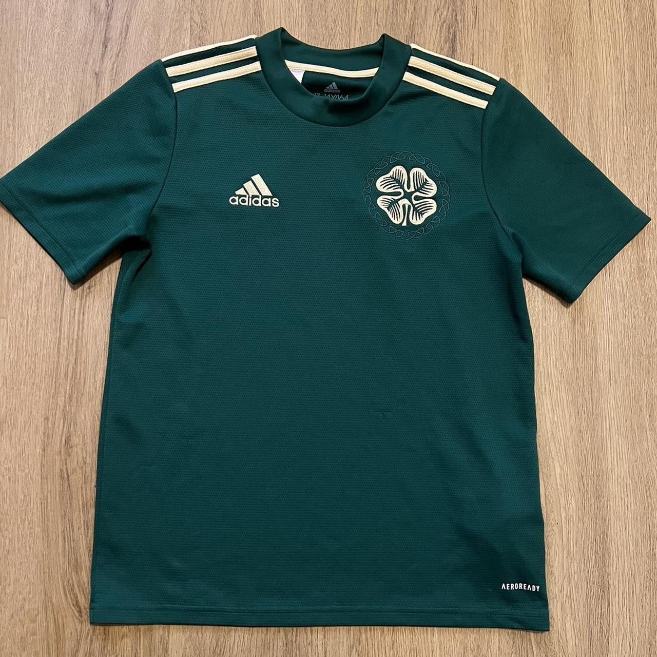 Adidas 2021-22 Celtic Glasgow Away Adidas green Size US S / EU 44-46 / 1 - 1 Thumbnail