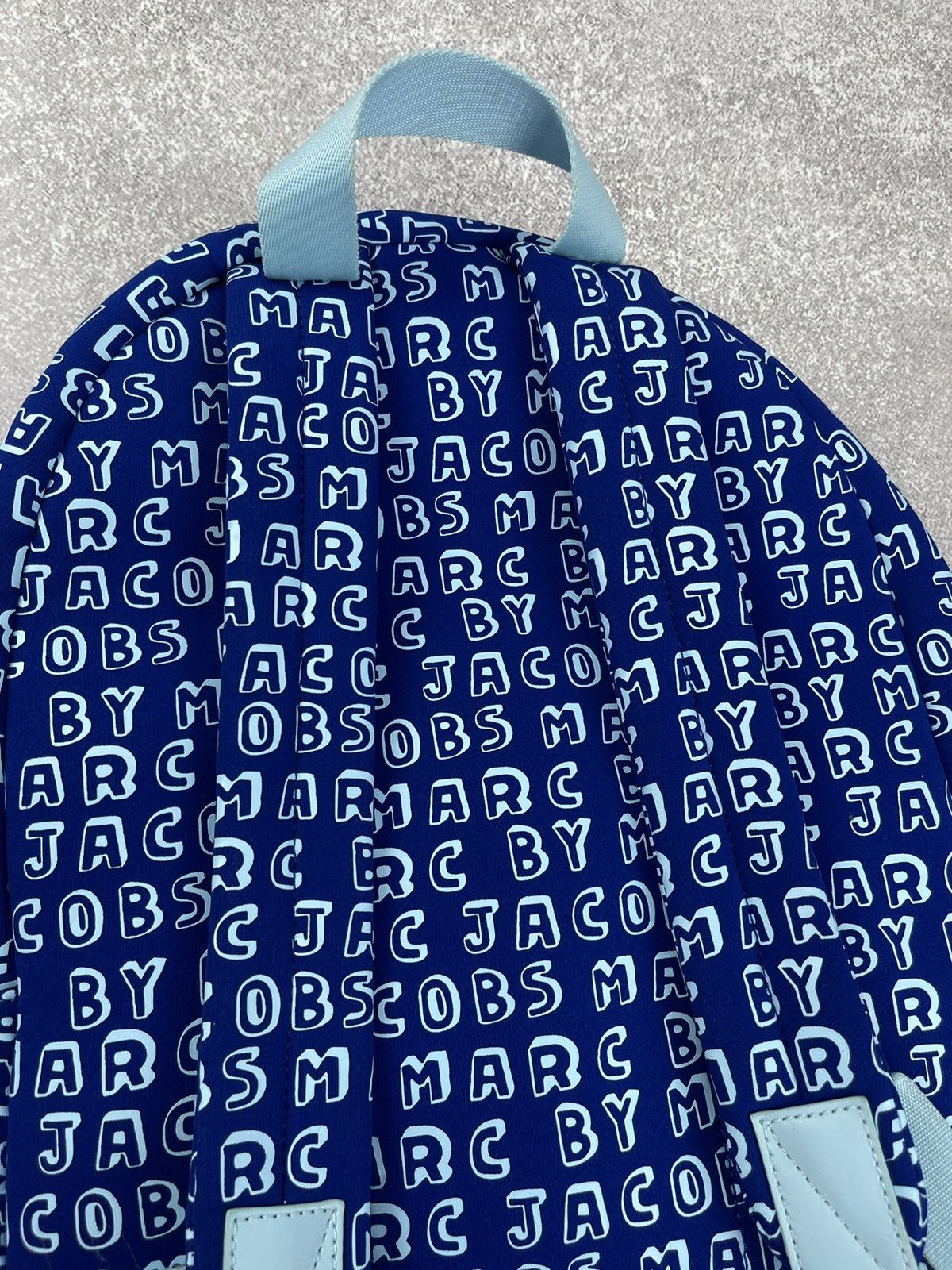 Marc Jacobs Marc Jacobs Backpack Monogram Blue Size ONE SIZE - 9 Thumbnail
