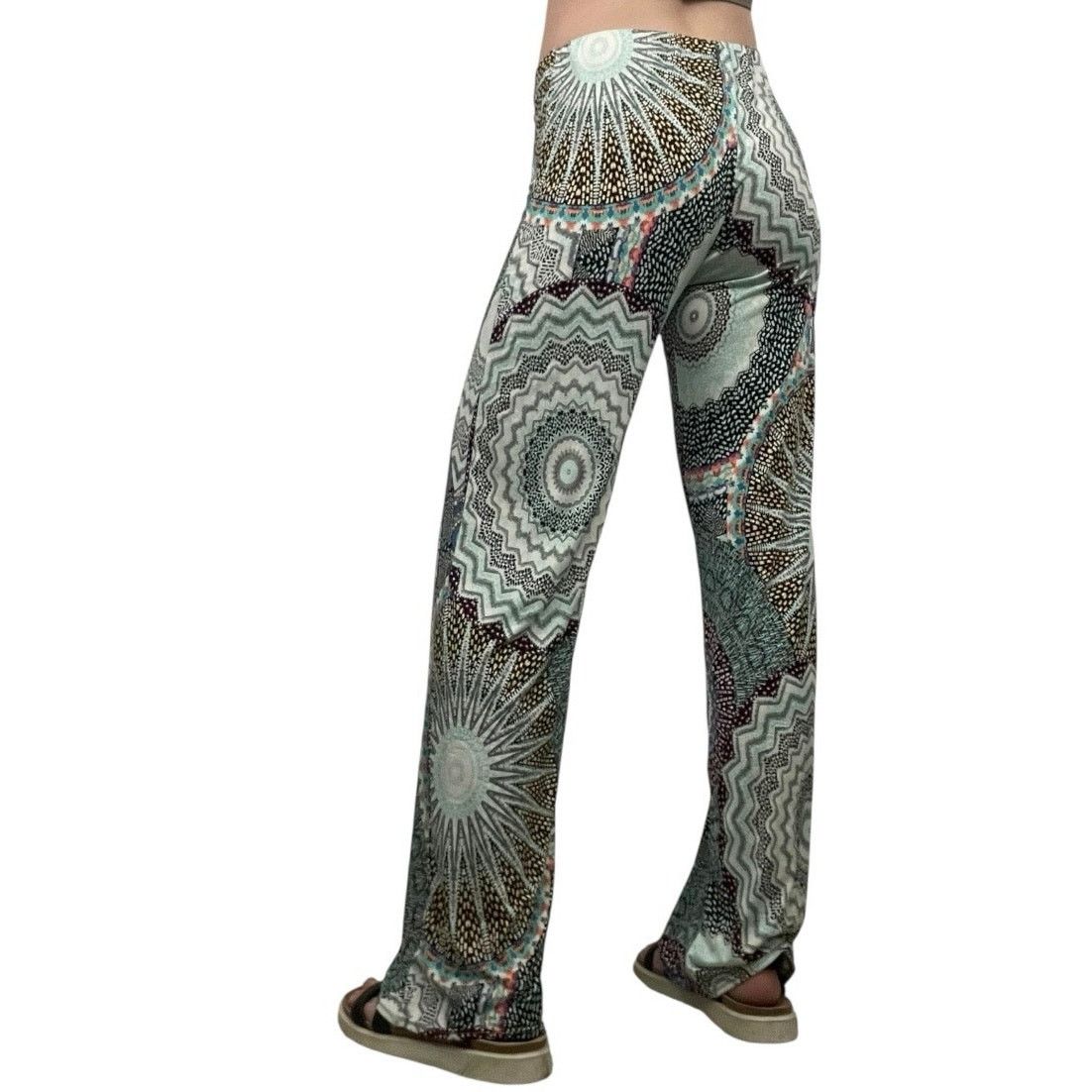 Other Au Soleil De St. Tropez Colorful Mandala Print Boho Pants Size 27" / US 4 / IT 40 - 4 Thumbnail