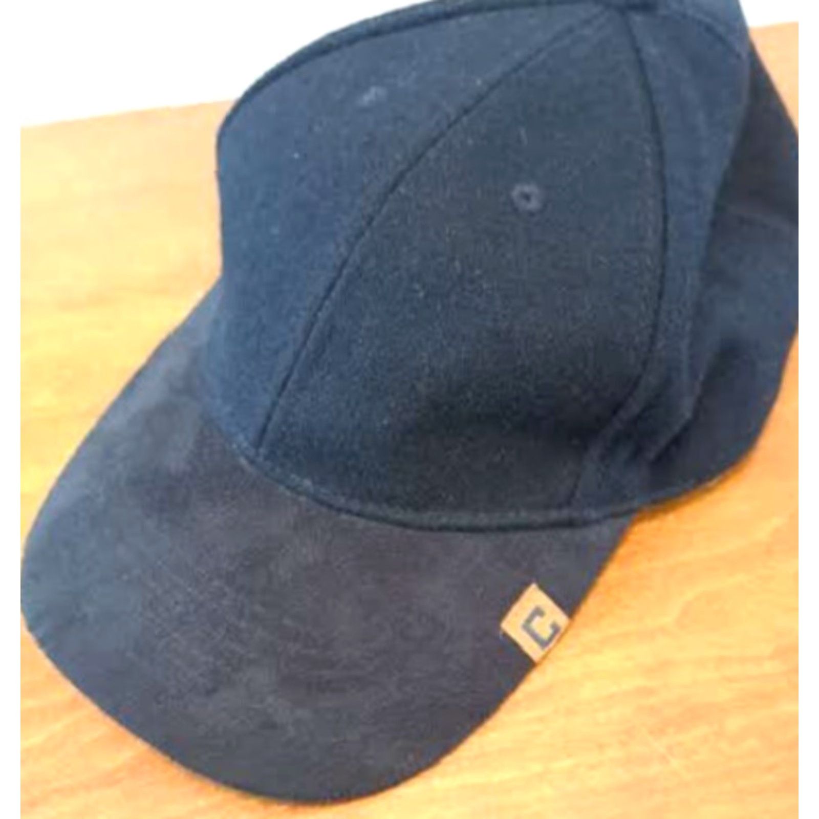 Chaps VINTAGE Chaps Baseball Hat Black Wool Adjustable Size Strap 55% Wool 45% Polyester Men Cap Rare Size ONE SIZE - 2 Thumbnail
