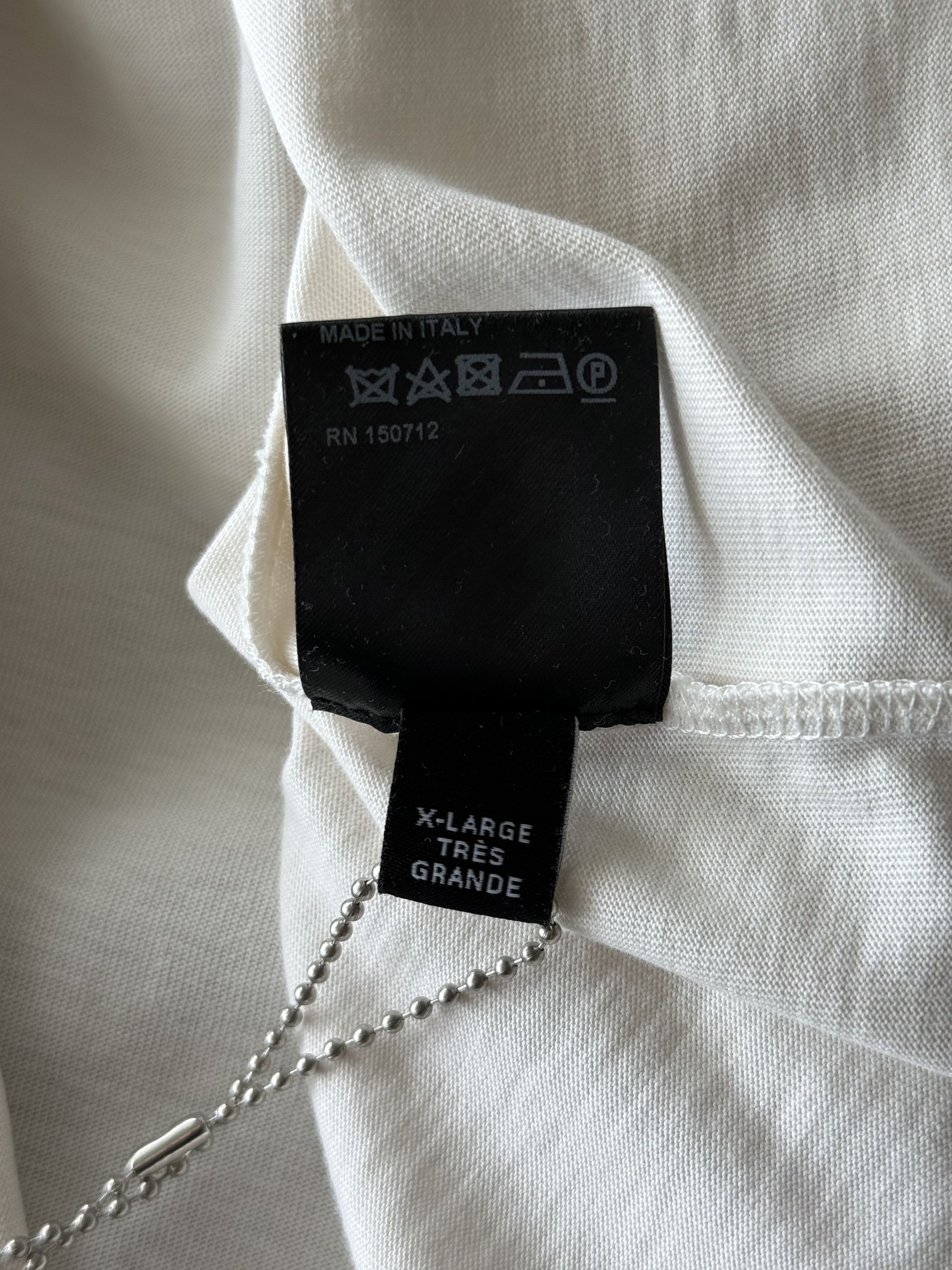 Amiri Amiri White Cheetah Graphic T-Shirt Size US XL / EU 56 / 4 - 5 Thumbnail