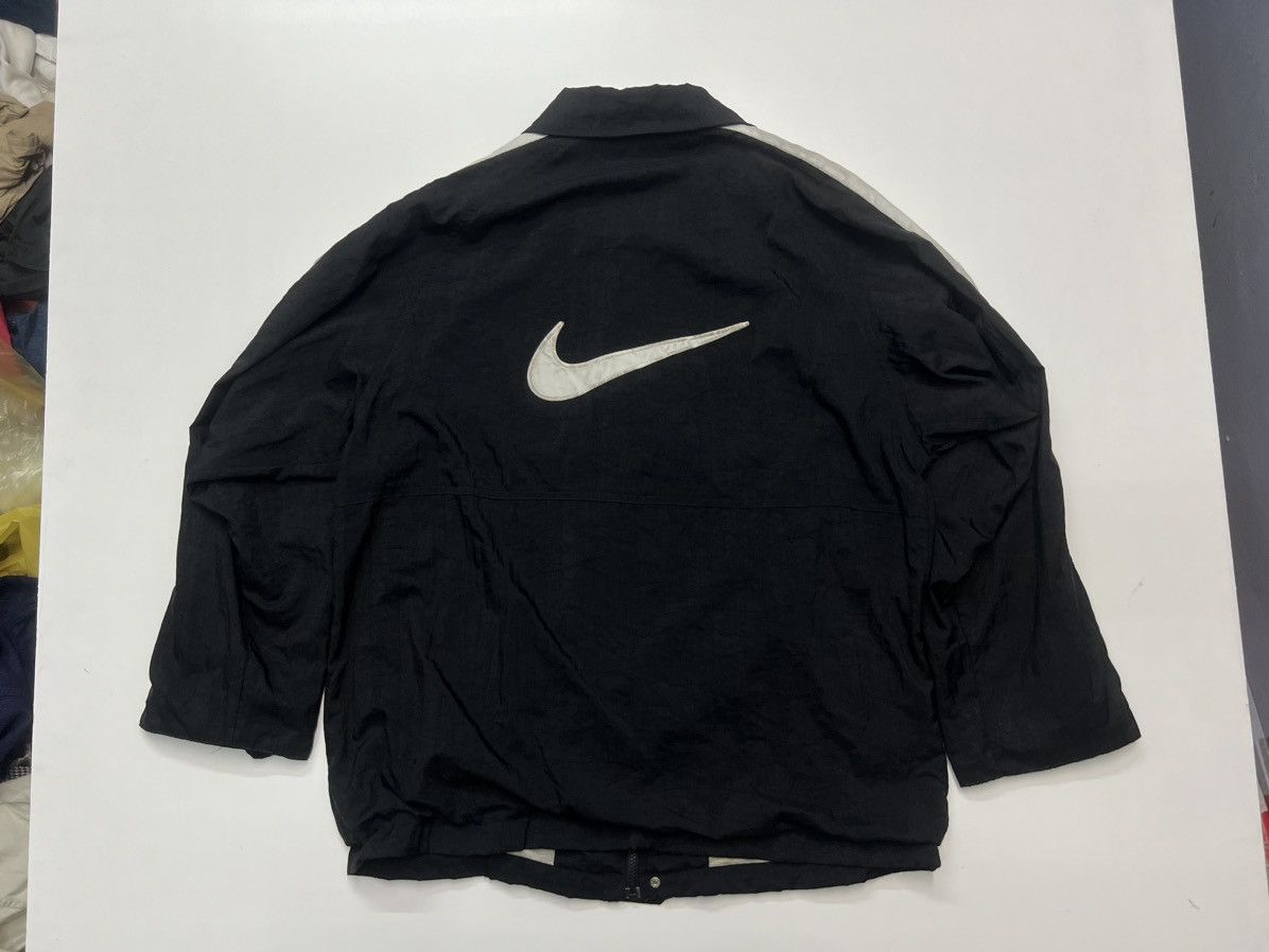 Vintage 🔥VINTAGE NIKE SWOOSH BIG LOGO ZIPPER JACKET Size US M / EU 48-50 / 2 - 2 Thumbnail