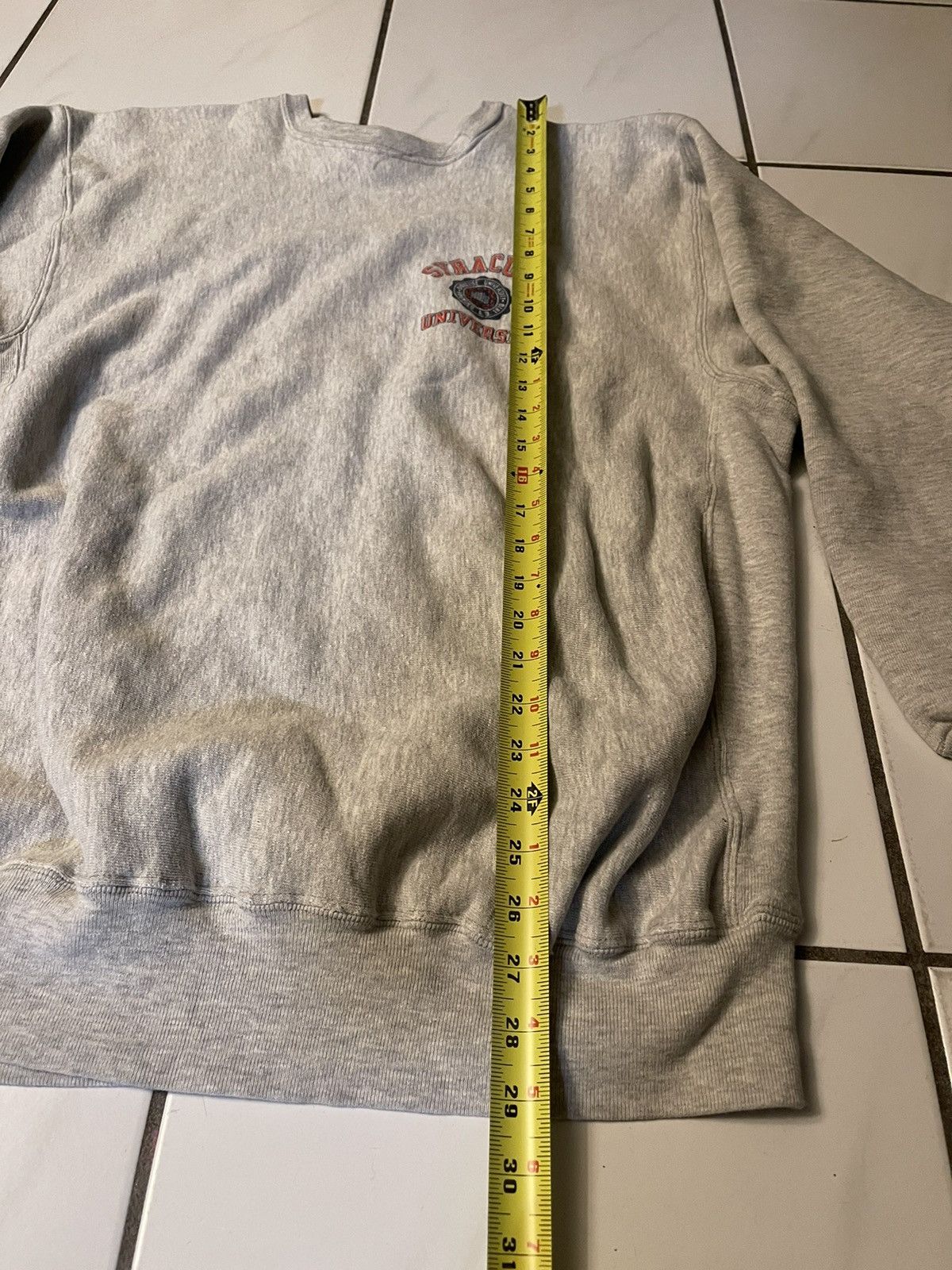 MacGregor × Vintage Vintage Syracuse University Crewneck Sweatshirt XL Gray Size US XL / EU 56 / 4 - 6 Thumbnail