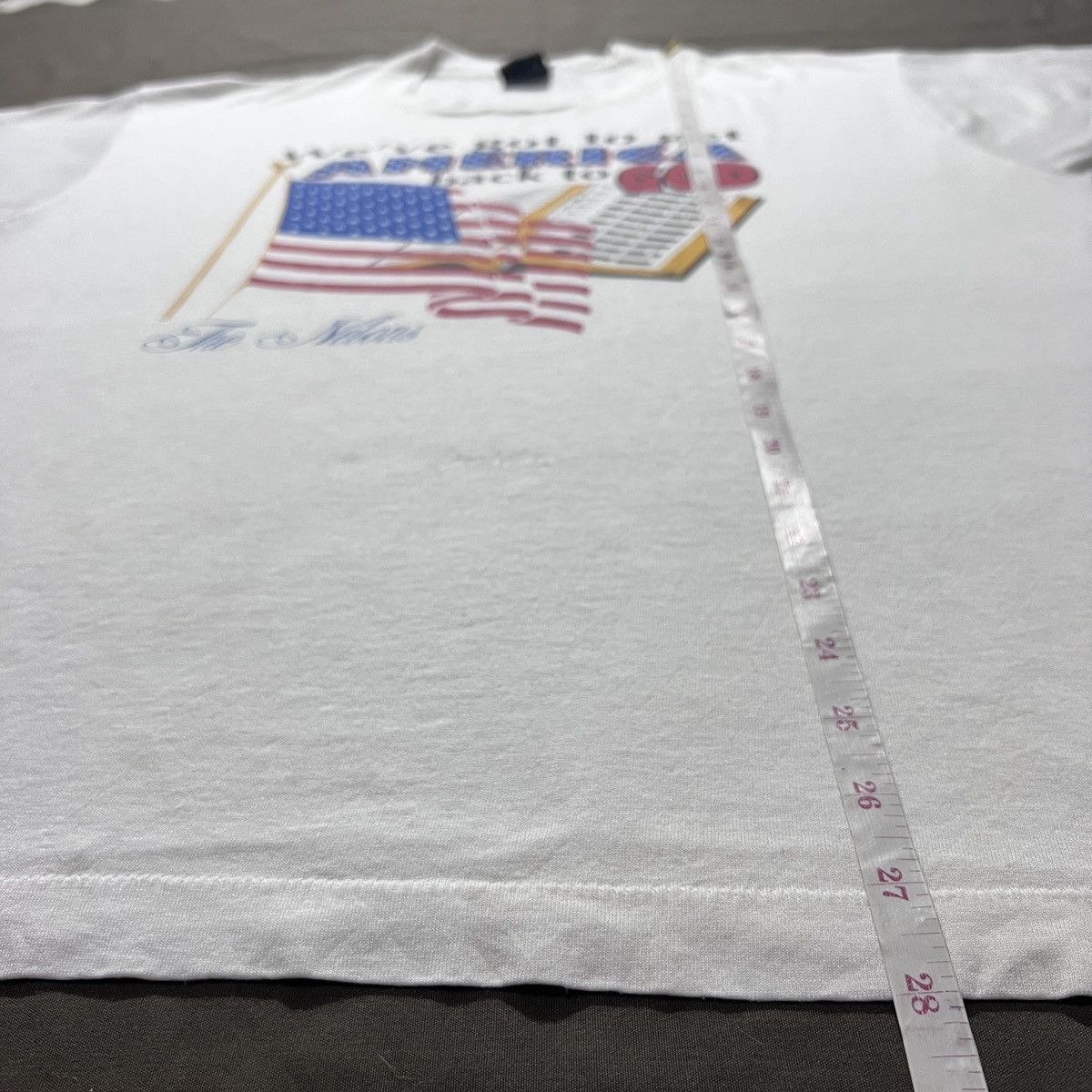 Vintage VTG 90s AMERICA back to GOD The Nelons Holy Bible Graphic Size US XL / EU 56 / 4 - 10 Thumbnail