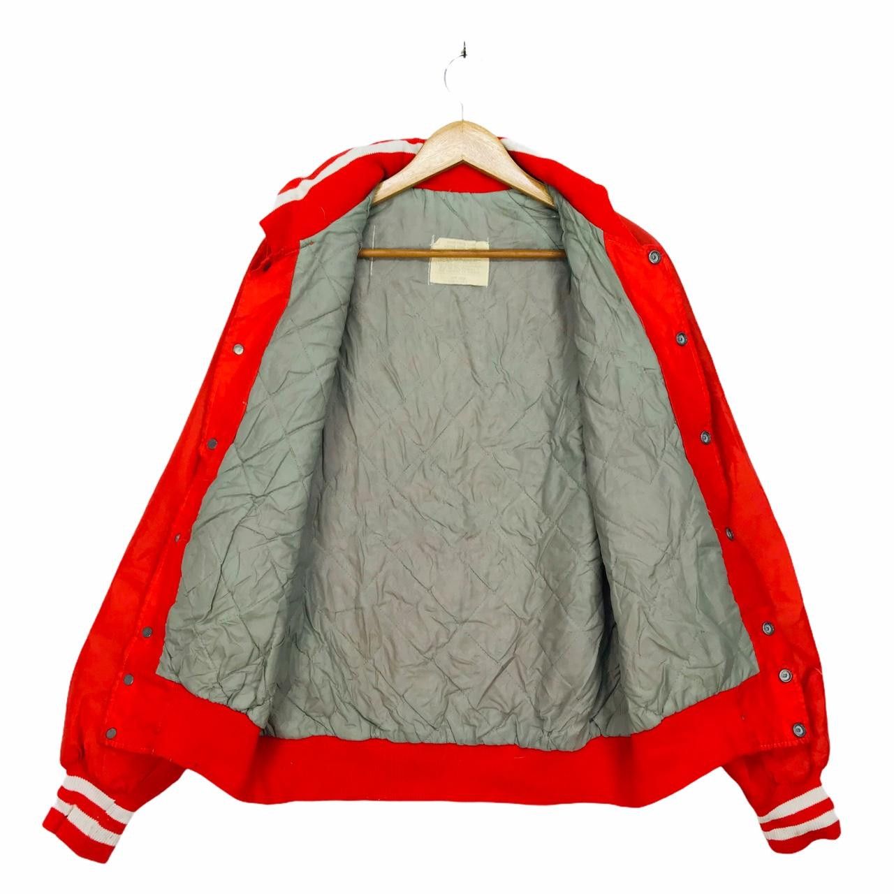 Vintage Vtg Manhattan Varsity Girls Basketball Bomber Size US L / EU 52-54 / 3 - 3 Thumbnail