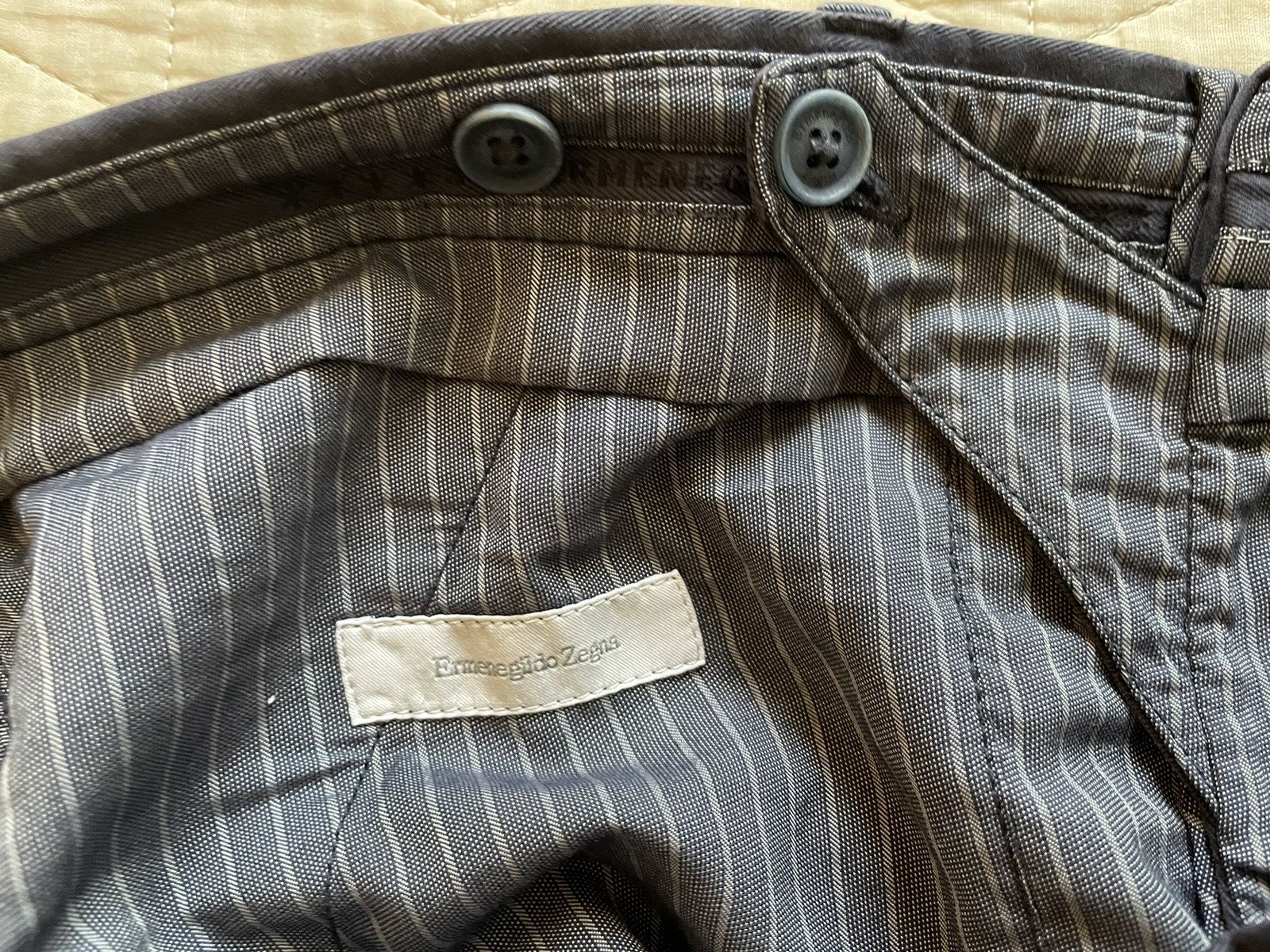 Ermenegildo Zegna Zipper Pocket Chino Size US 40 / EU 56 - 7 Thumbnail
