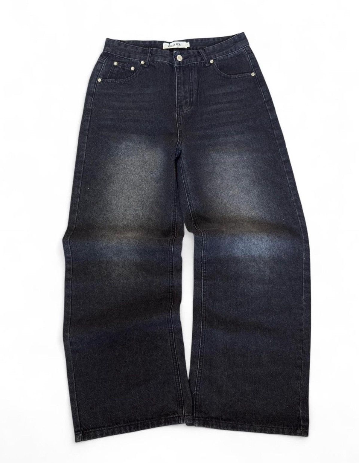 Other Realtakai black wash baggy denim jeans Size US 32 / EU 48 - 1 Thumbnail