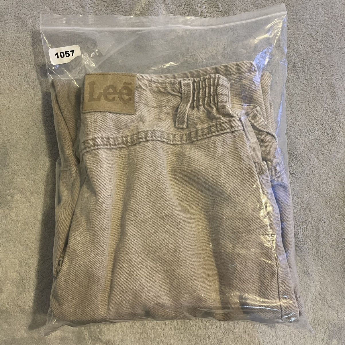 Lee Vintage Lee Jeans Women 18 Medium Beige Bootcut 80/90s 34x31 Size 34" / US 12 / IT 48 - 11 Thumbnail