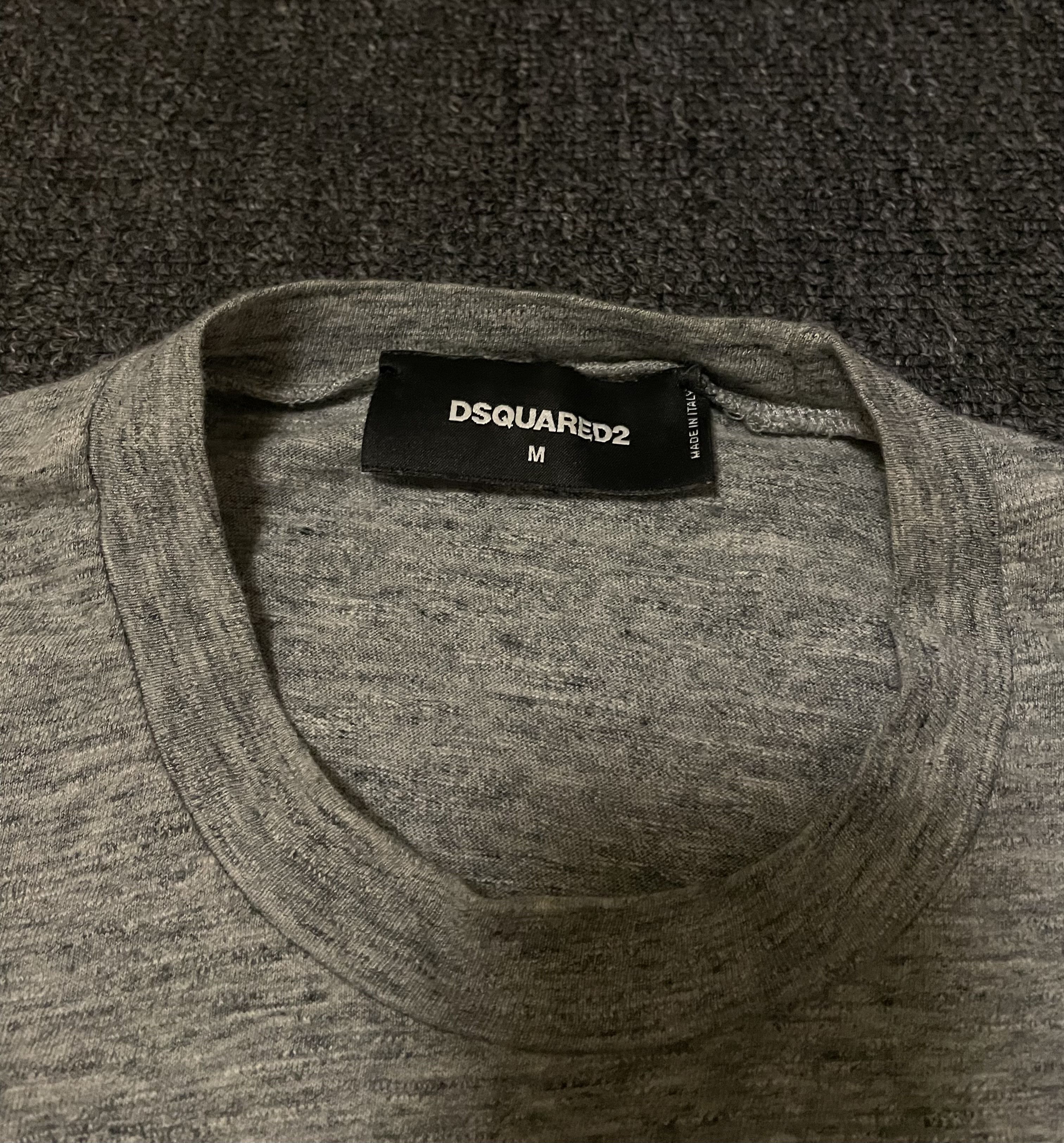 Dsquared2 dsquared gray t shirt size S and M Size US M / EU 48-50 / 2 - 3 Thumbnail