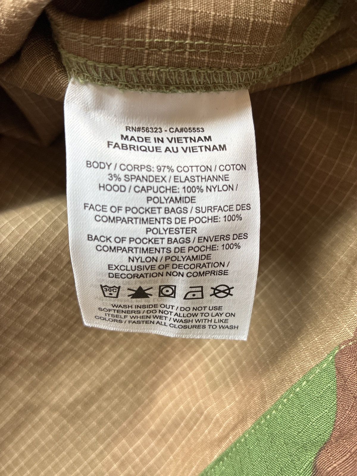 Nike × Off-White Nike x Off-White Women NRG Camo Jacket Sz M Size M / US 6-8 / IT 42-44 - 19 Thumbnail