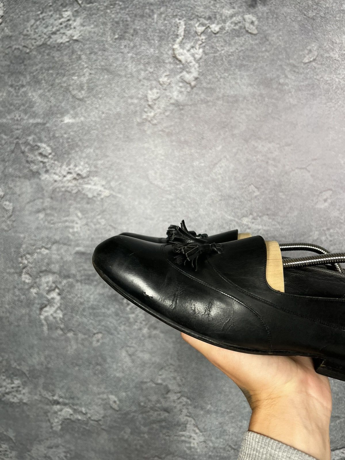 Versace Rare Vintage Gianni Versace Kittie Leather Loafers Shoes Size US 9 / EU 42 - 6 Thumbnail