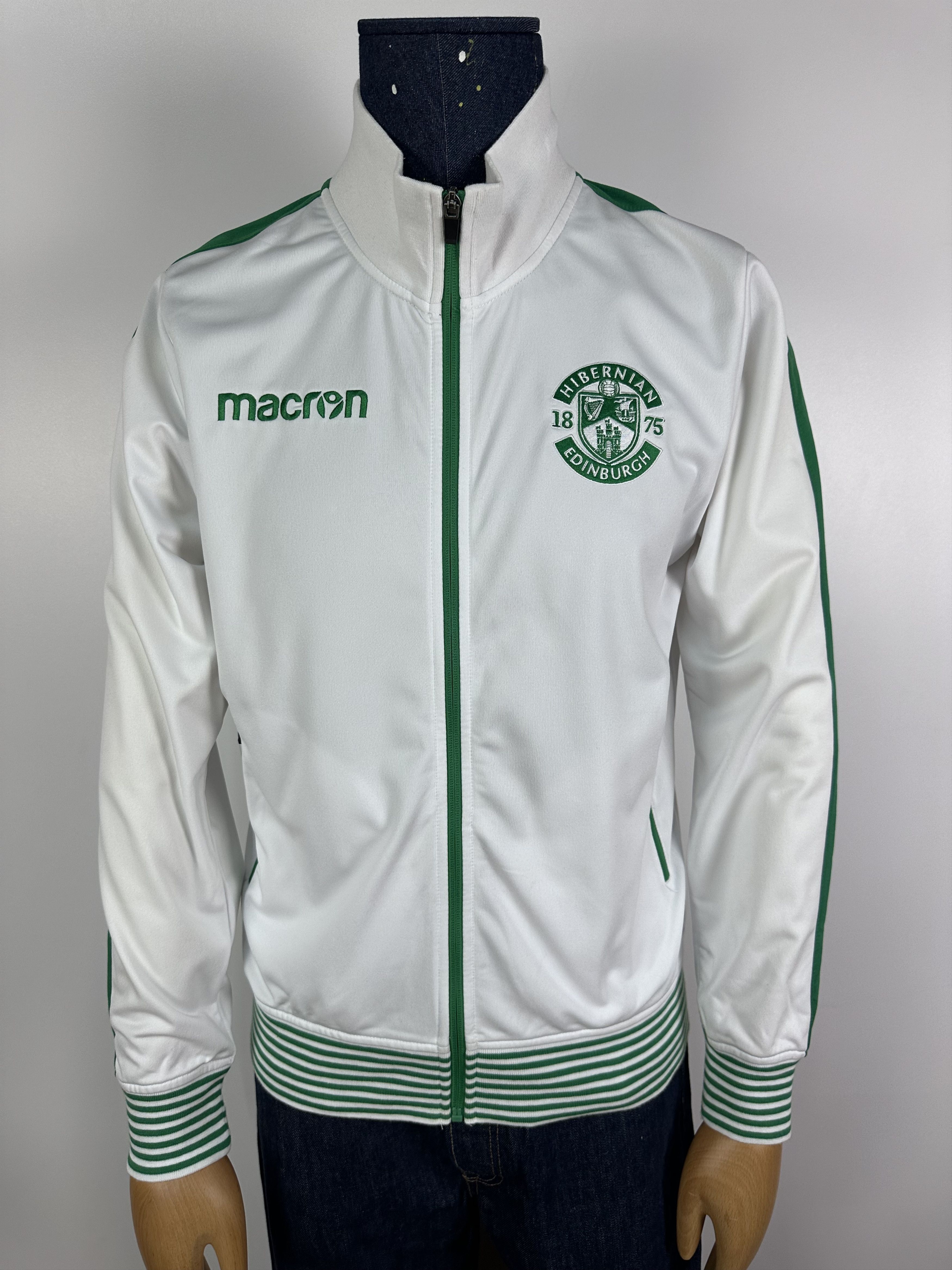 Macron Hibernian Scotland Football Soccer Track Jacket Macron Size US L / EU 52-54 / 3 - 2 Thumbnail