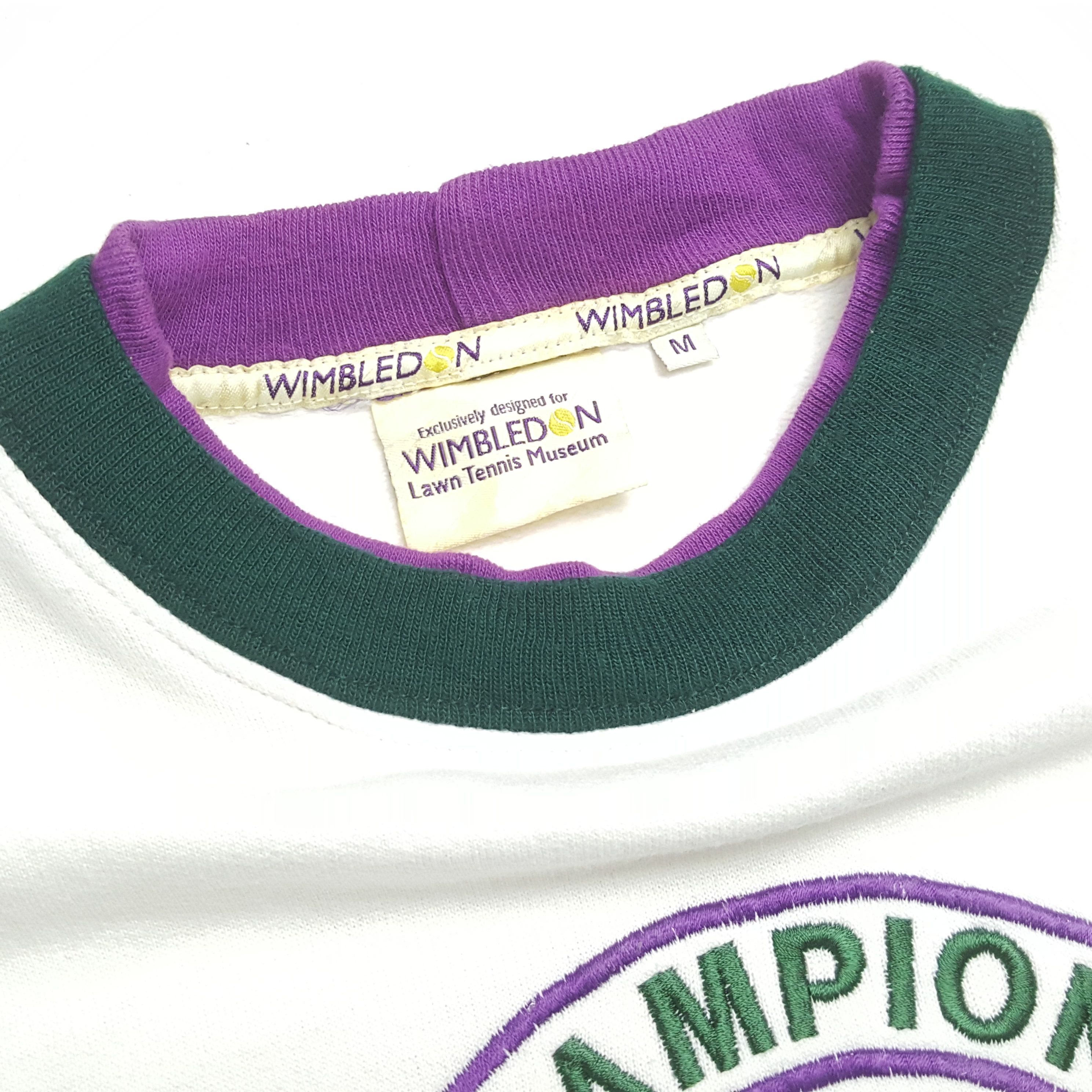 Vintage THE CHAMPIONSHIPS WIMBLEDON Vintage Sweatshirt Size US M / EU 48-50 / 2 - 9 Thumbnail
