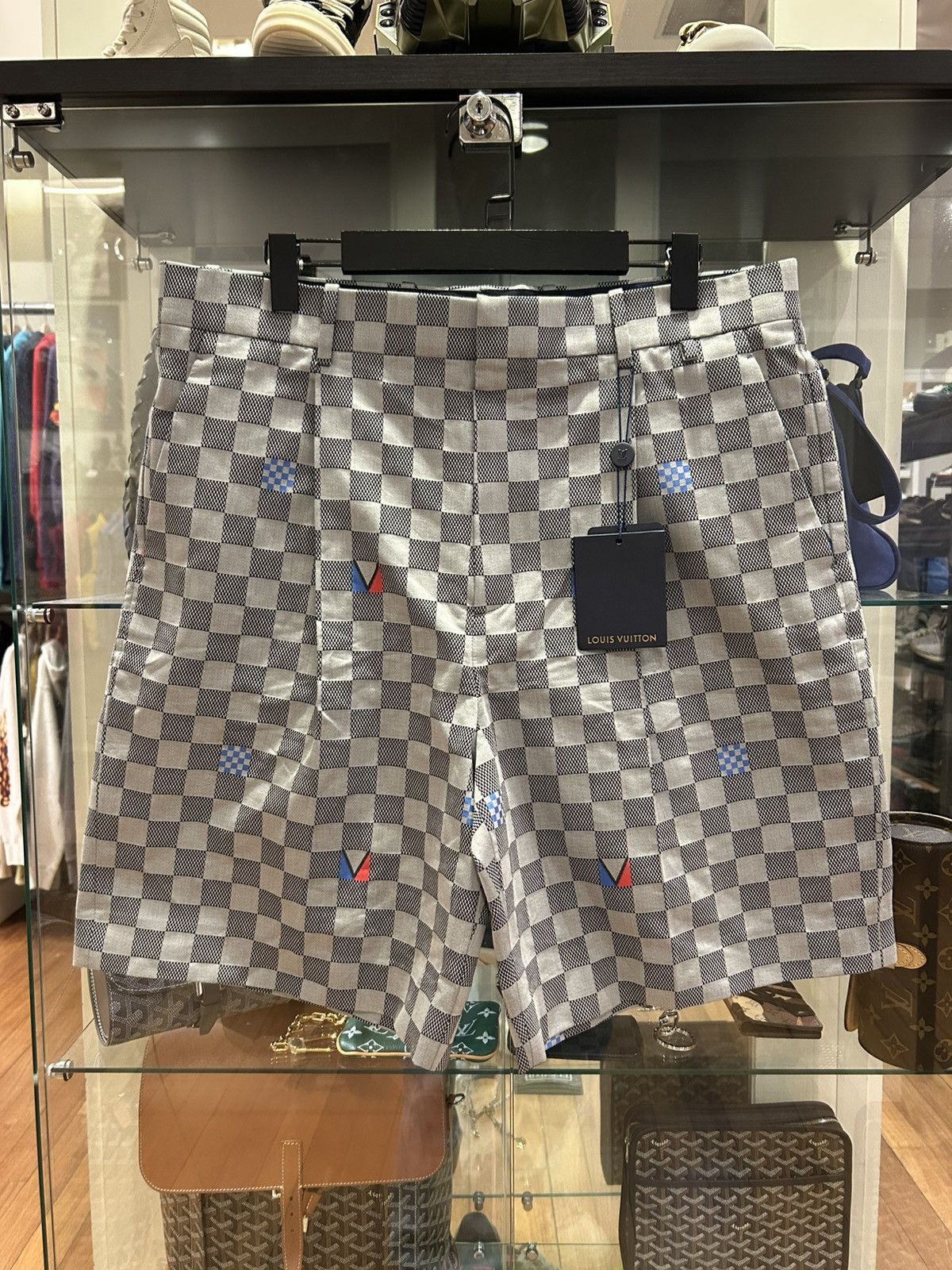 Louis Vuitton 37th Americas Cup Damier Shorts