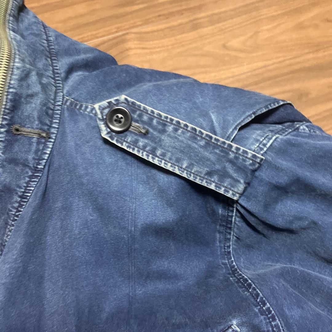 Kapital KAPITAL KOUNTRY M-65 Denim Jacket Navy 2 Size US M / EU 48-50 / 2 - 17 Thumbnail