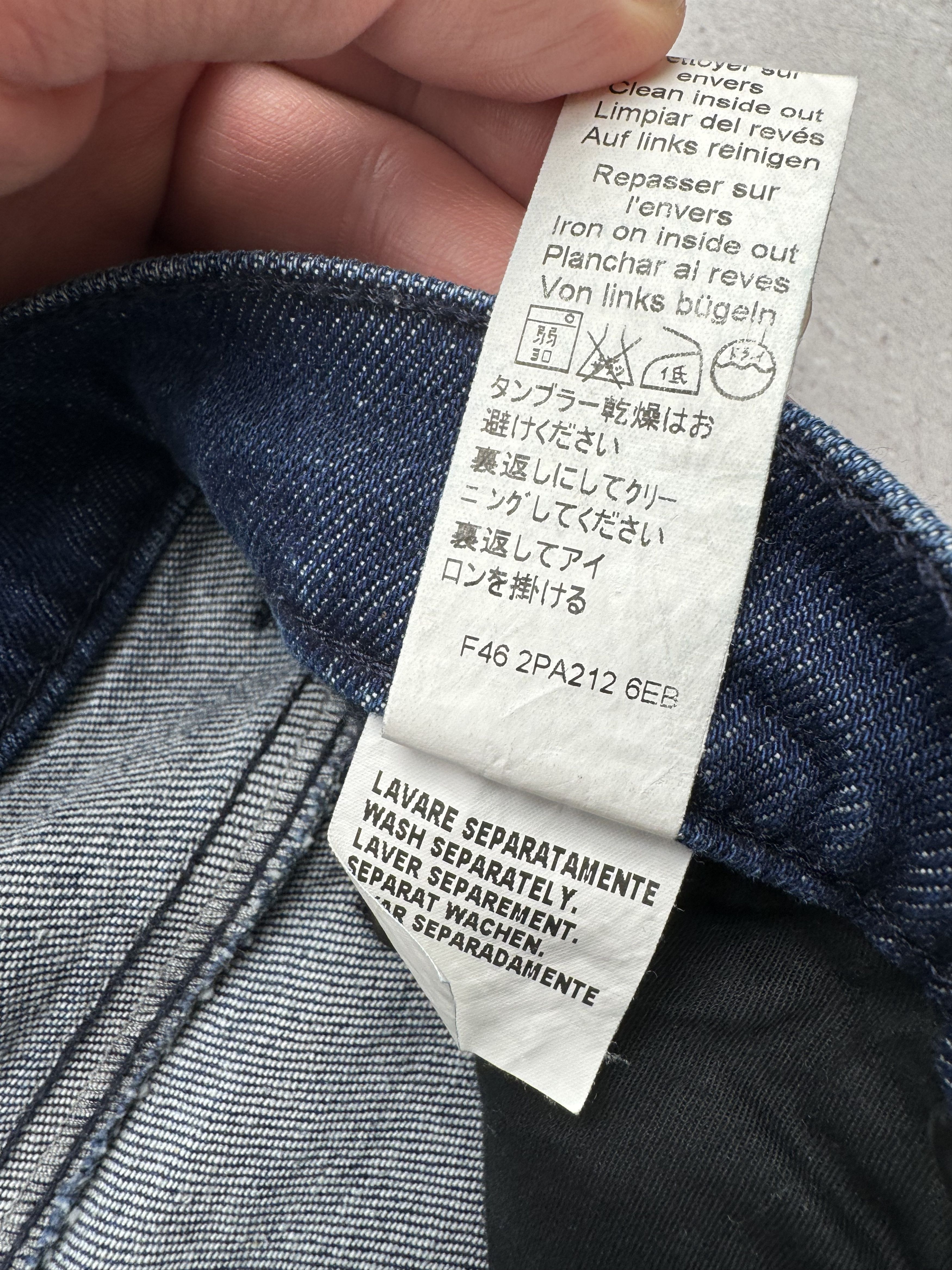 Kenzo × Vintage Kenzo Waxed Jeans Size 28" / US 6 / IT 42 - 7 Thumbnail